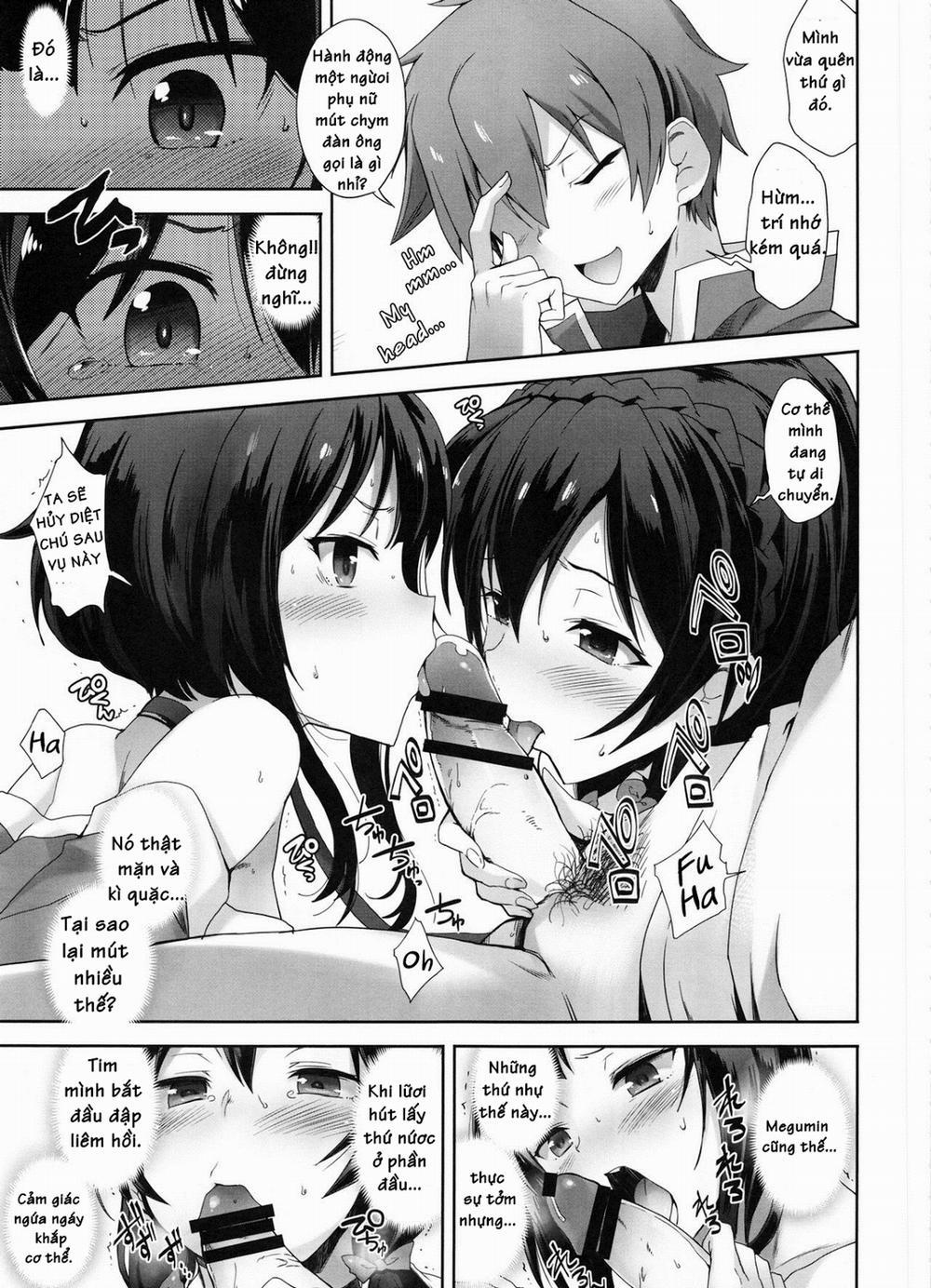 HentaiVN.net - Ảnh 7 - A Silent Heart-To-Heart Encounter, What Do You Call It Again? (Kono Subarashii Sekai ni Syukufuku o!) [Kotoba ya Moji o Tsukawanakute mo Kokoro ga Tsuujiau Koto tte Nandakke?] - Chap 1