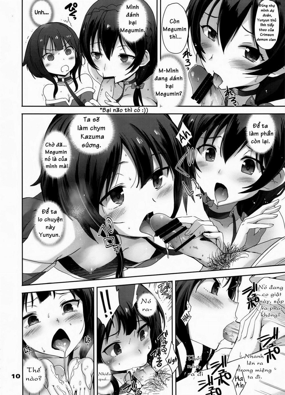 HentaiVN.net - Ảnh 8 - A Silent Heart-To-Heart Encounter, What Do You Call It Again? (Kono Subarashii Sekai ni Syukufuku o!) [Kotoba ya Moji o Tsukawanakute mo Kokoro ga Tsuujiau Koto tte Nandakke?] - Chap 1