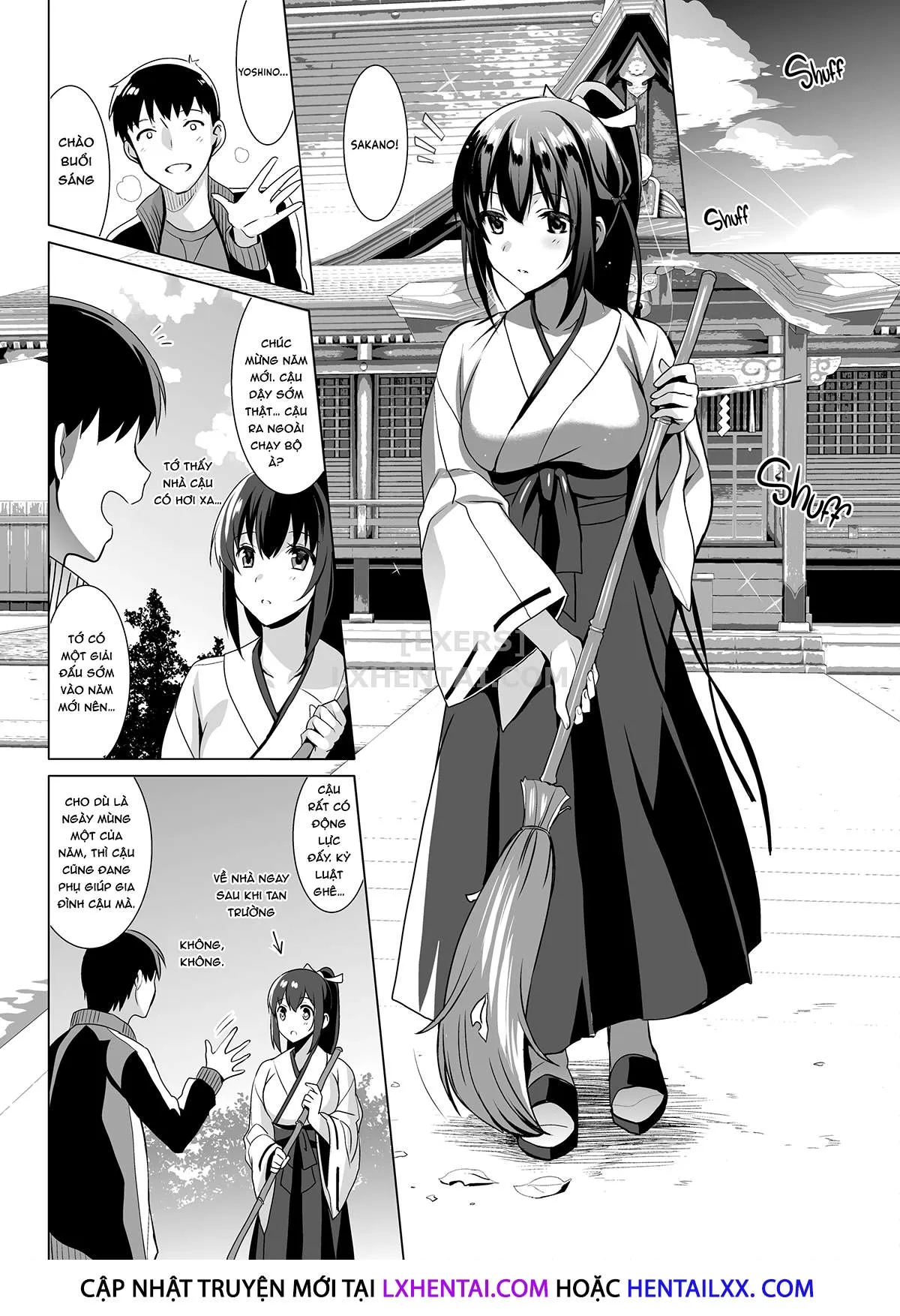 HentaiVN.net - Ảnh 5 - Shrine Maiden's Lost Purity - Chap 1