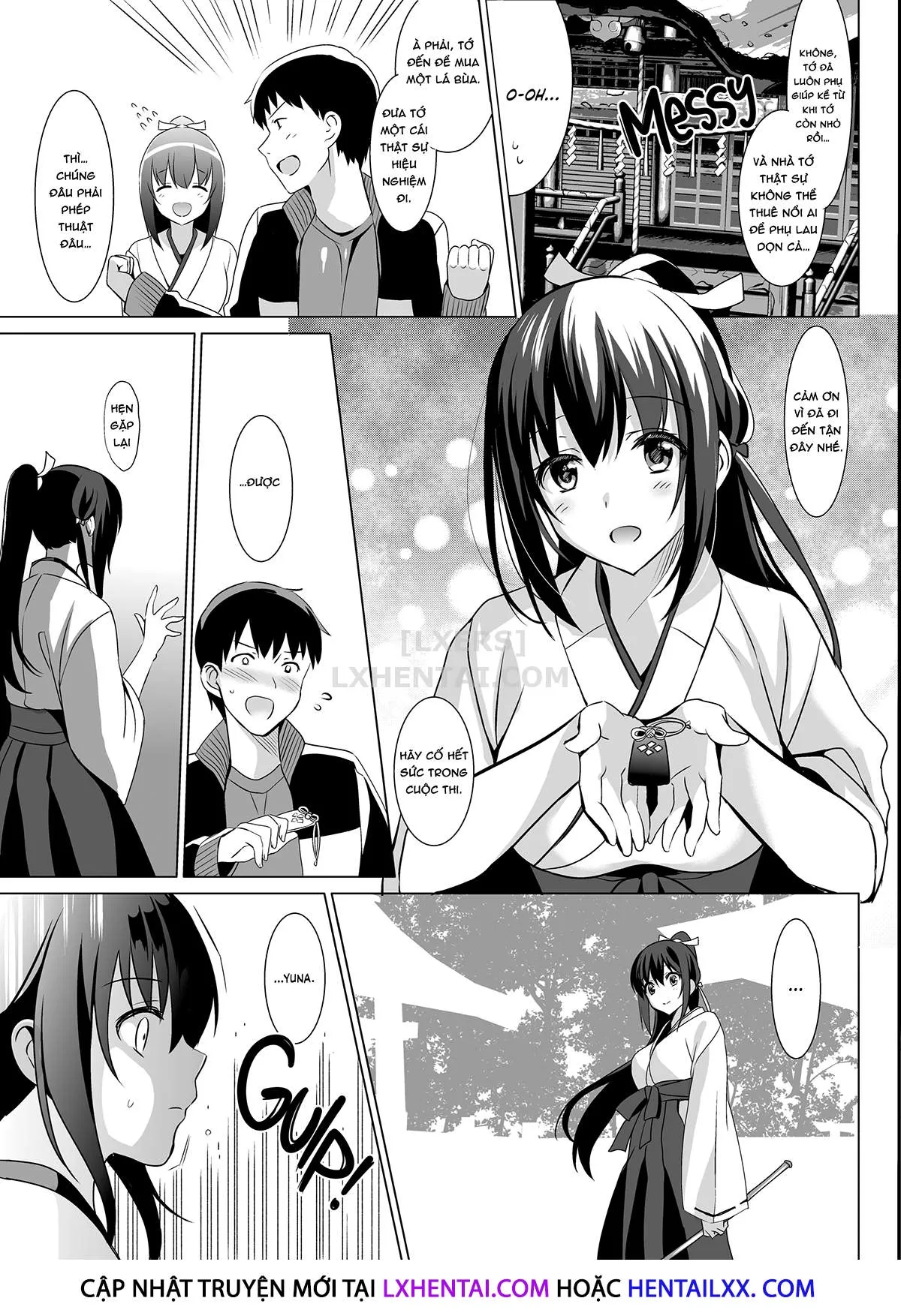 HentaiVN.net - Ảnh 6 - Shrine Maiden's Lost Purity - Chap 1