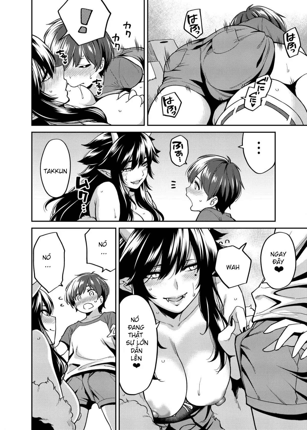 HentaiVN.net - Ảnh 11 - Takkun and the Oni Onee-san [Takkun to Oni no Onee-san] - Chap 1