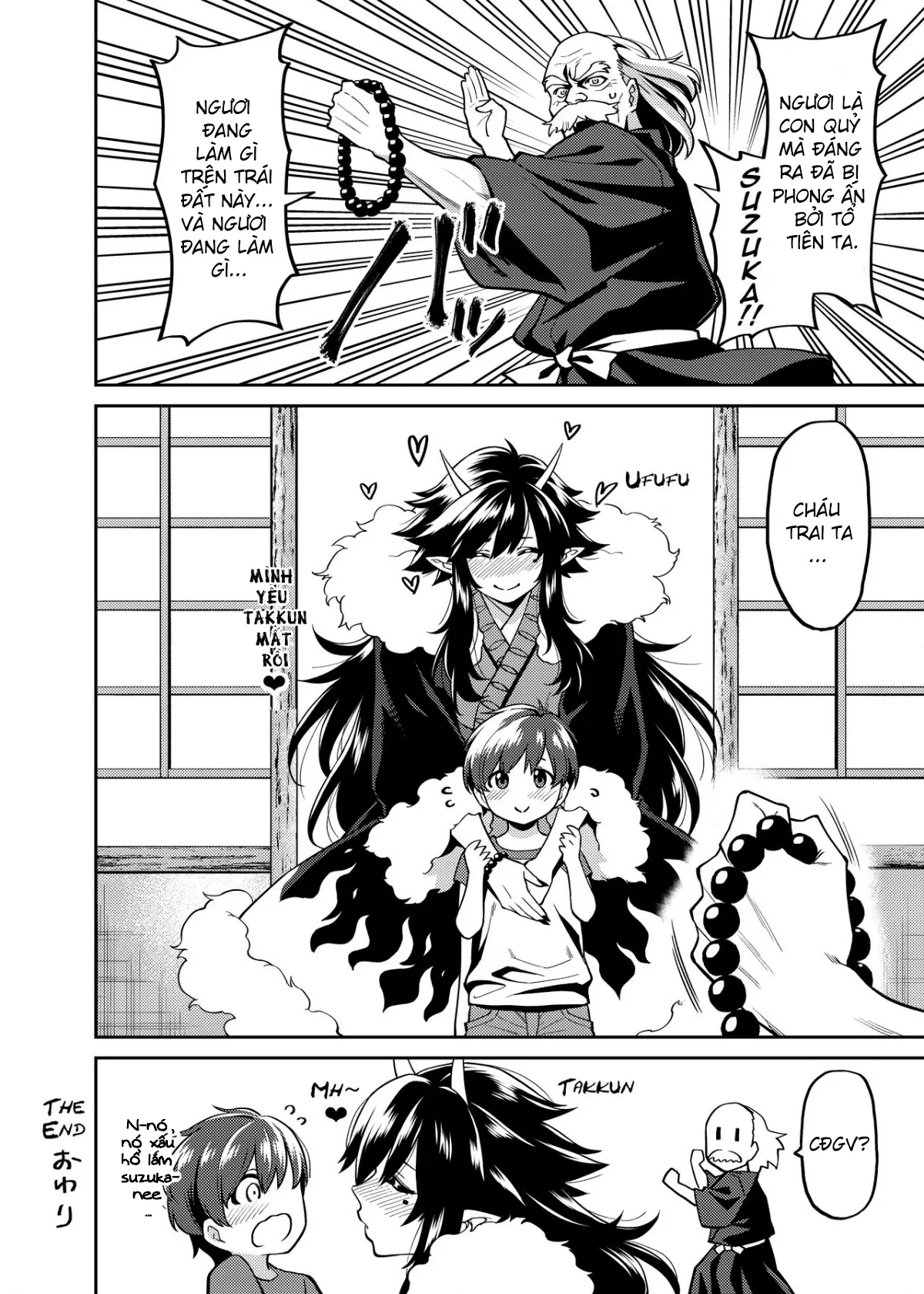 HentaiVN.net - Ảnh 25 - Takkun and the Oni Onee-san [Takkun to Oni no Onee-san] - Chap 1