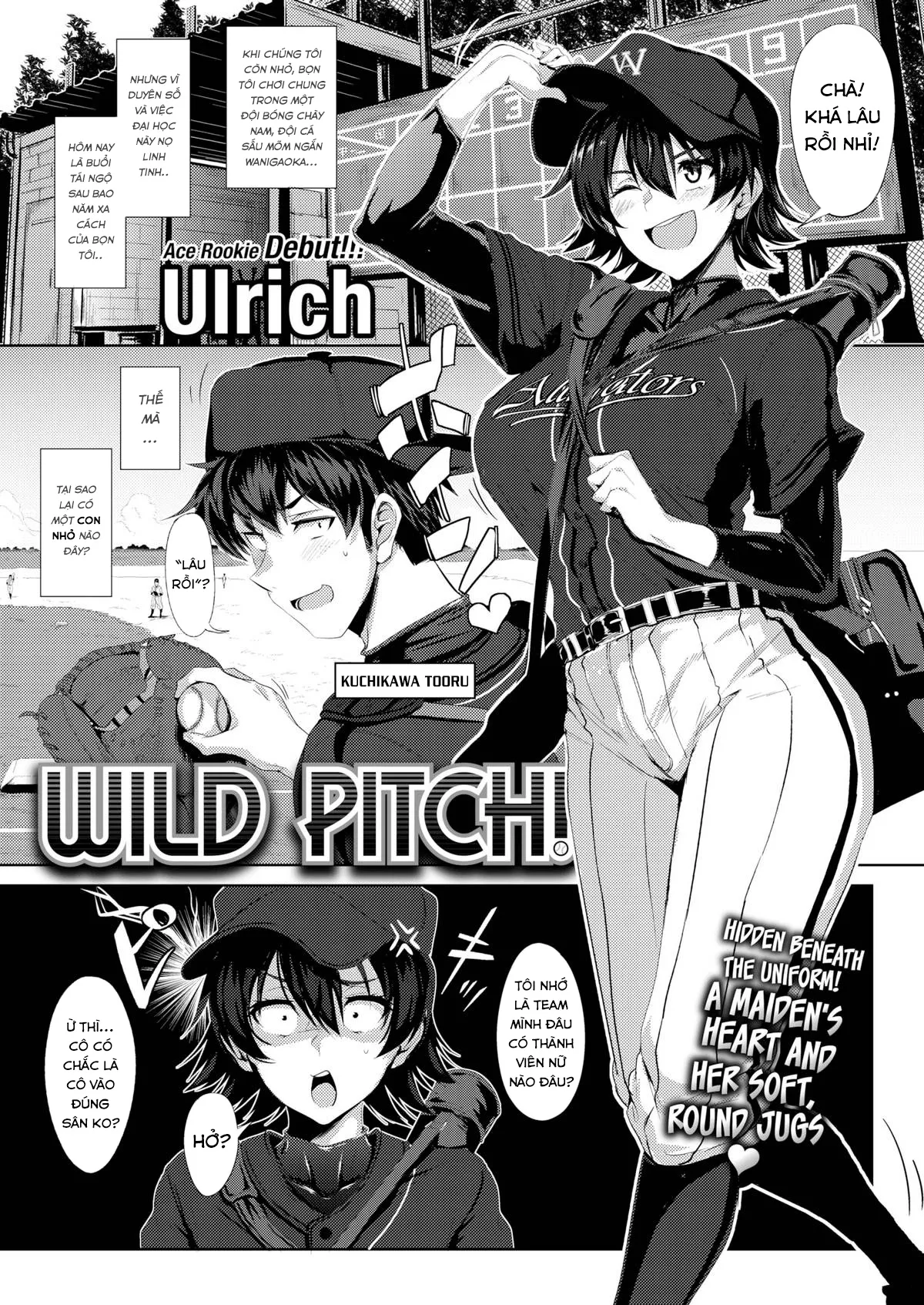 HentaiVN.net - Ảnh 4 - Wild Pitch - Chap 1