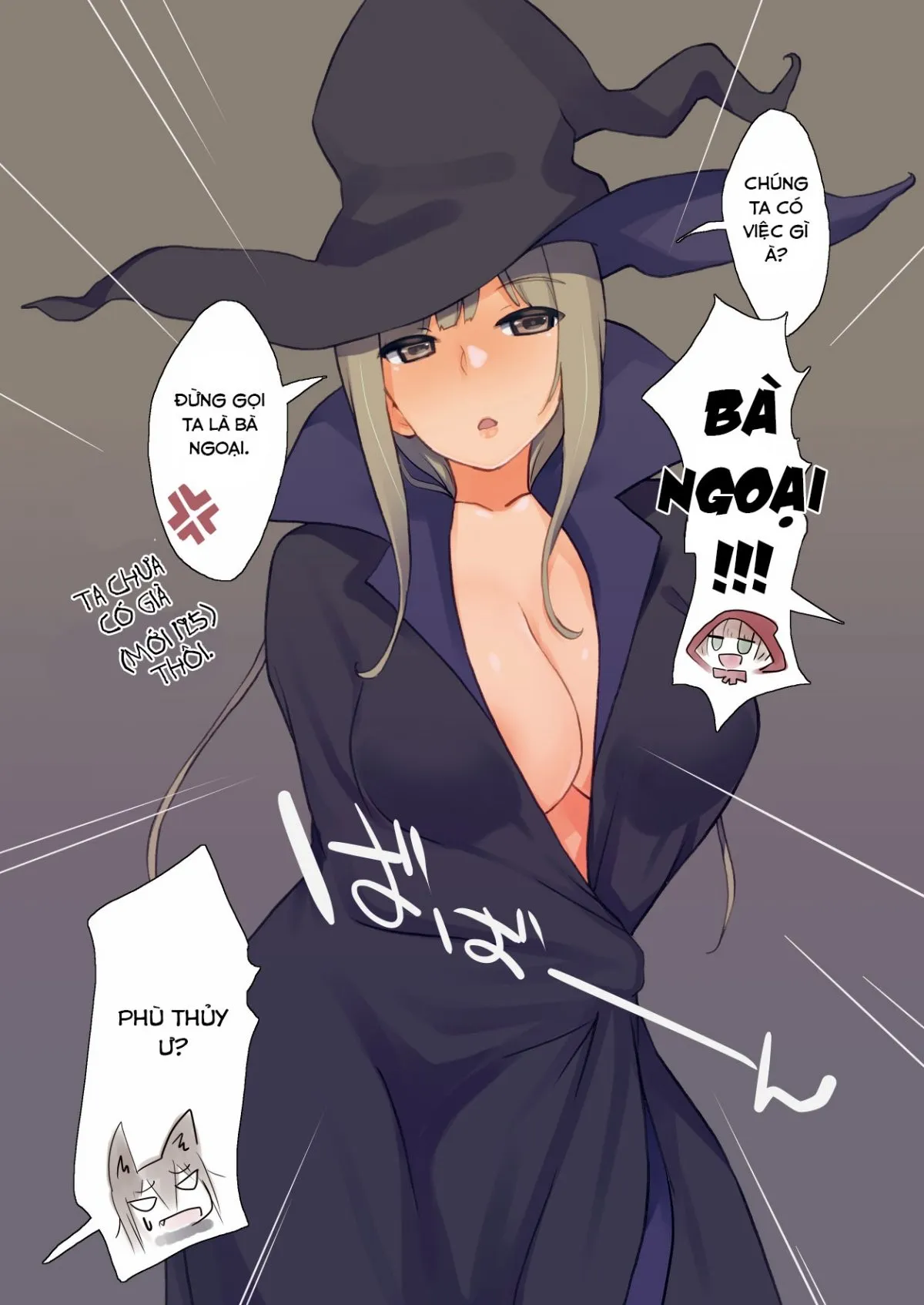 HentaiVN.net - Ảnh 15 - Little Futa Riding Hood (Cô Bé Quàng Khăn Đỏ) [Futa Zukin-chan] - Chap 1
