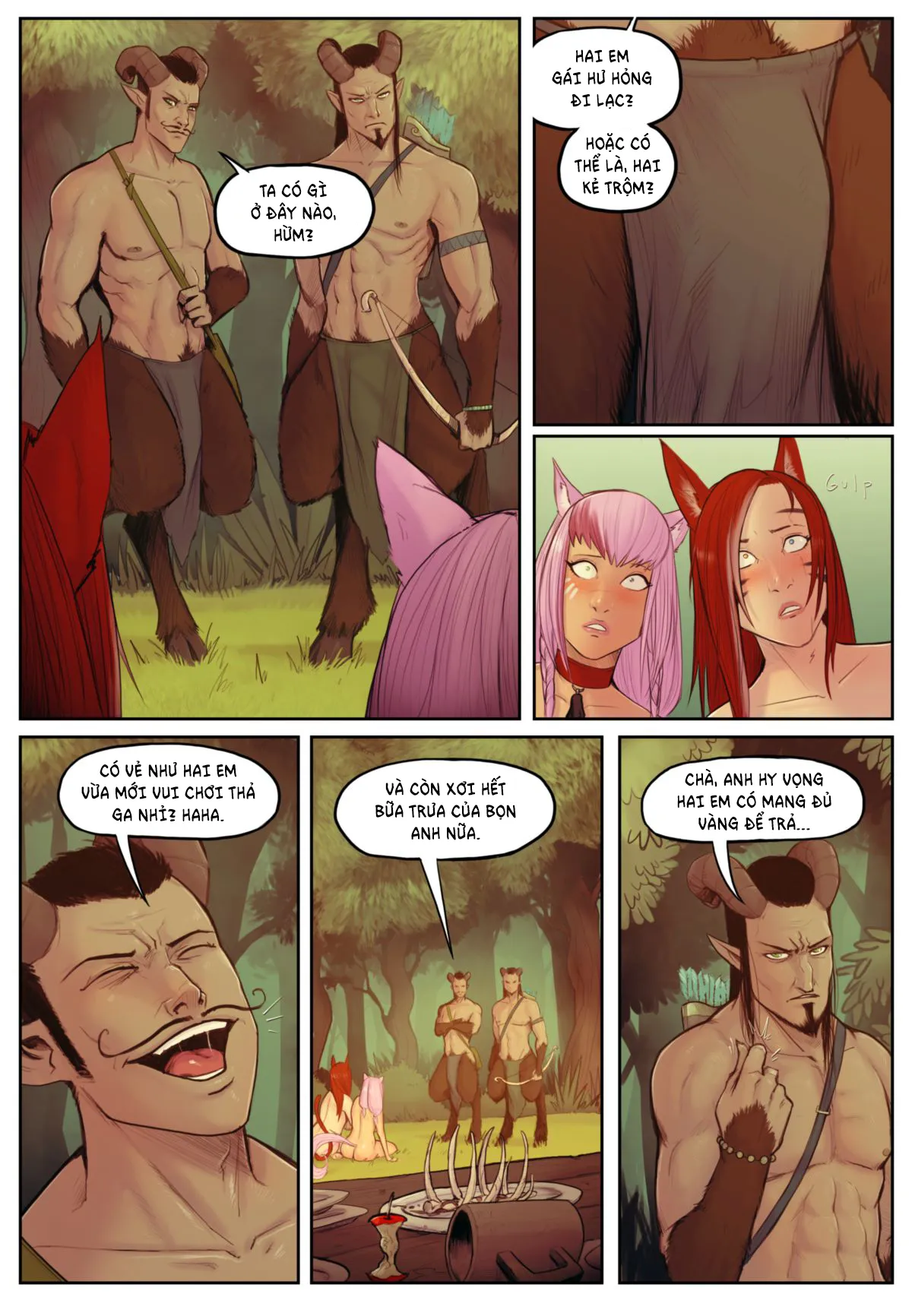 HentaiVN.net - Ảnh 14 - Sab và Tay: Cái giá của một bữa ăn [Sab-n-Tay: The Price of the Meal] - Chap 1