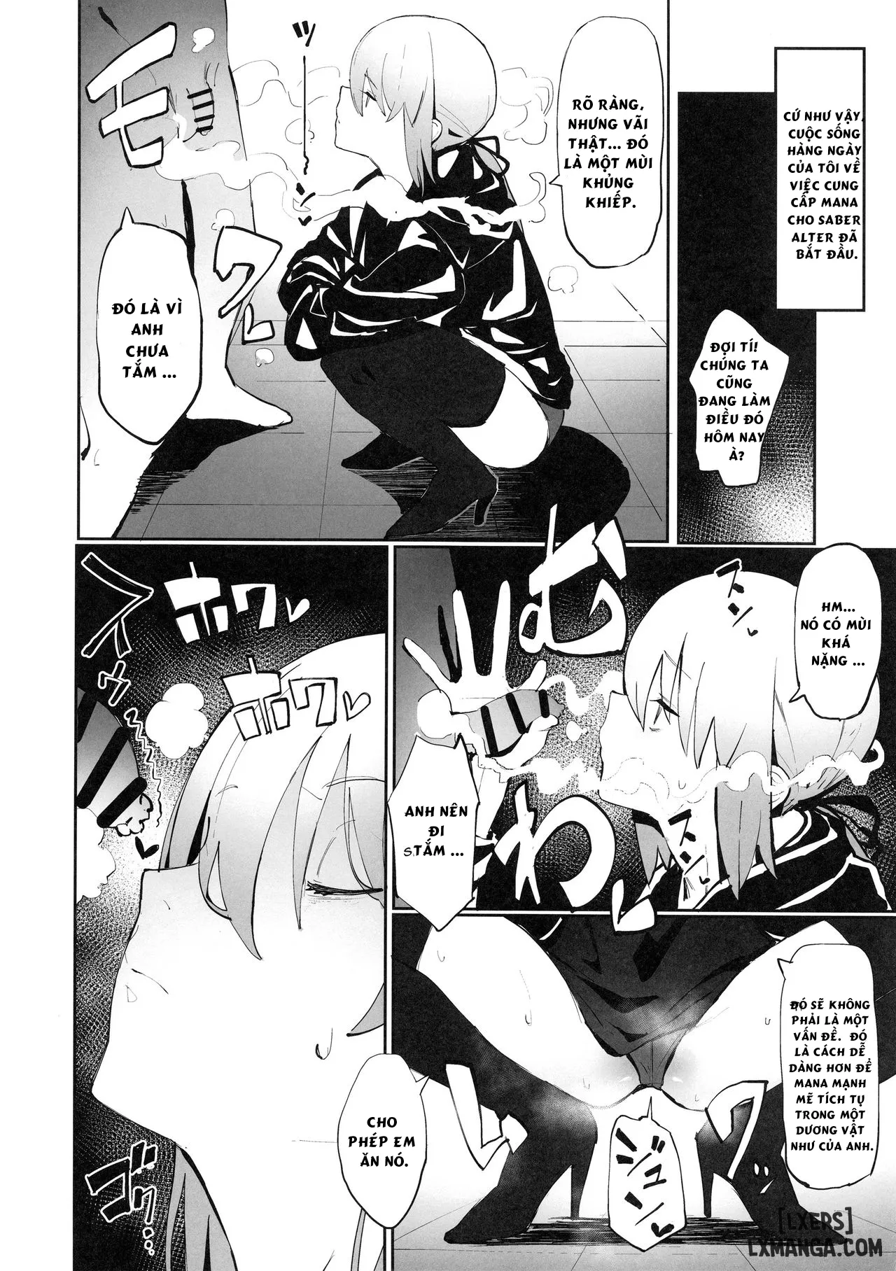 HentaiVN.net - Ảnh 5 - Saber Alter to Maryoku Kyoukyuu - Chap 1