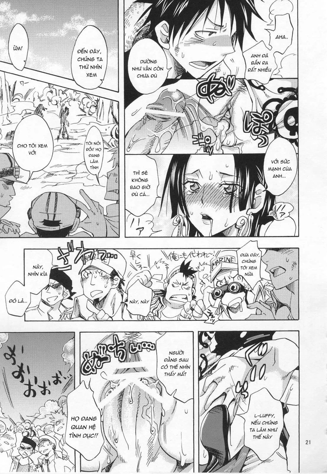 HentaiVN.net - Ảnh 21 - Hebihime-sama Goranshin desu! 3 (ONE PIECE) [ Lần Đầu 1M View ] [蛇姫様ご乱心ですッ! 3 (ワンピース)] - Chap 1