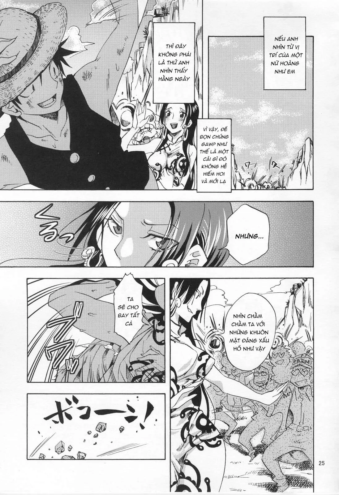 HentaiVN.net - Ảnh 25 - Hebihime-sama Goranshin desu! 3 (ONE PIECE) [ Lần Đầu 1M View ] [蛇姫様ご乱心ですッ! 3 (ワンピース)] - Chap 1