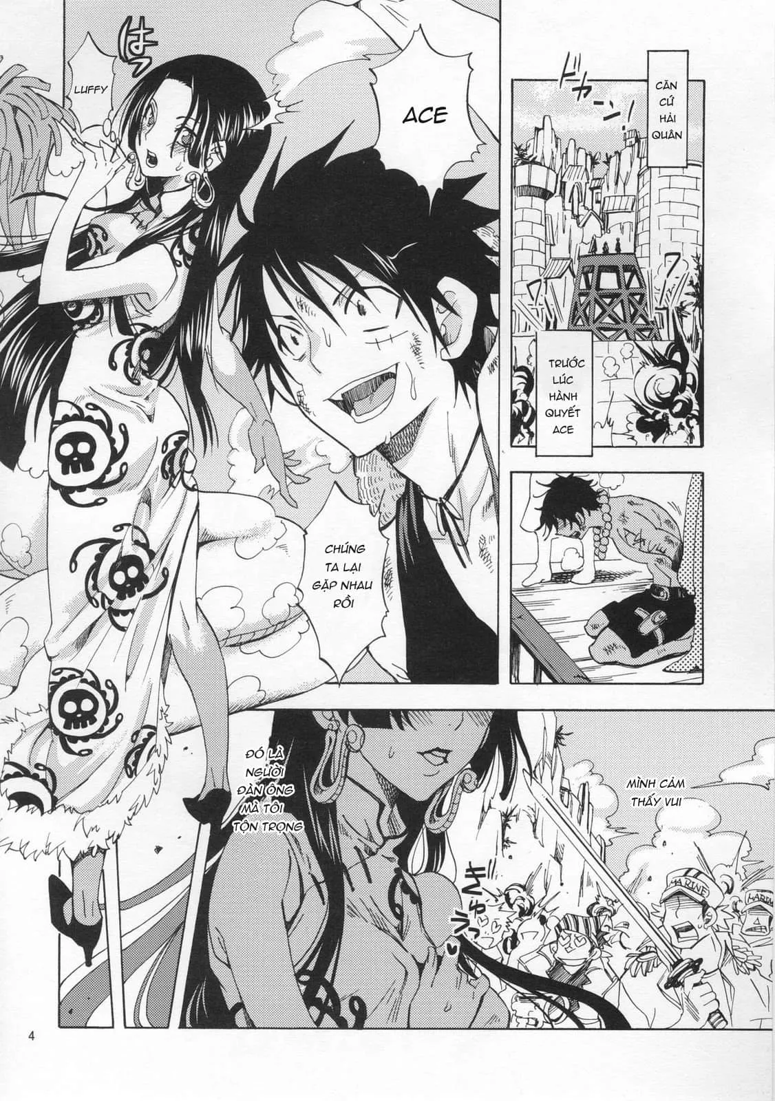HentaiVN.net - Ảnh 4 - Hebihime-sama Goranshin desu! 3 (ONE PIECE) [ Lần Đầu 1M View ] [蛇姫様ご乱心ですッ! 3 (ワンピース)] - Chap 1