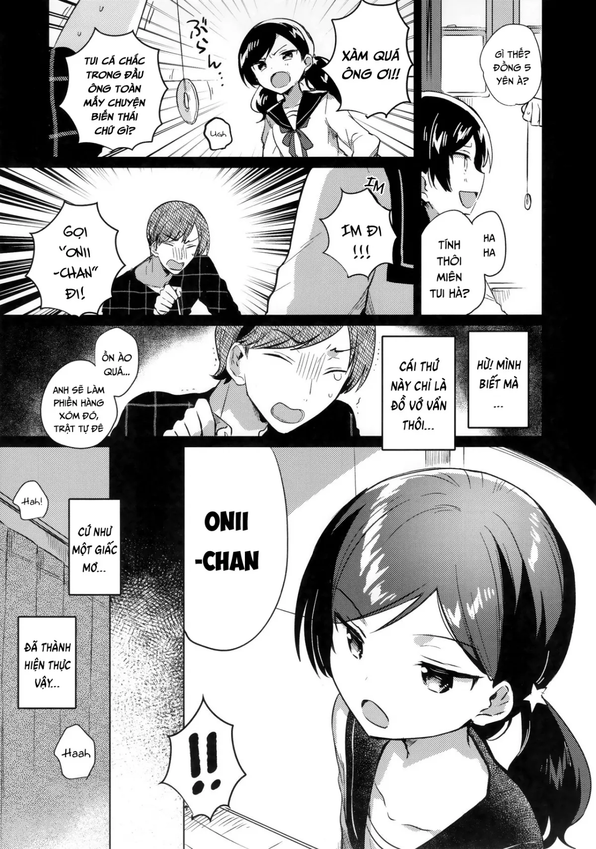 HentaiVN.net - Ảnh 7 - Em Gái Tôi Biết Thôi Miên [妹は催眠術; Imouto wa Mesmerism; My little sister is a mesmerism] - Chap 1