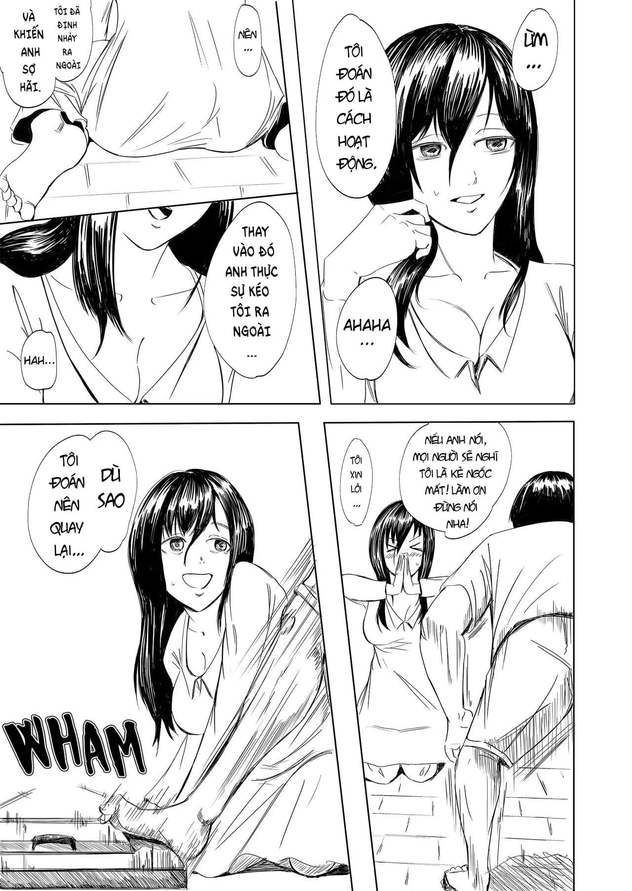 HentaiVN.net - Ảnh 11 - Phương Pháp Để Kéo Em Ma Ra Ngoài [Tobidasu Kanojo no Tsukamaekata | The Outleaping Girl's Capture Method] - Chap 1