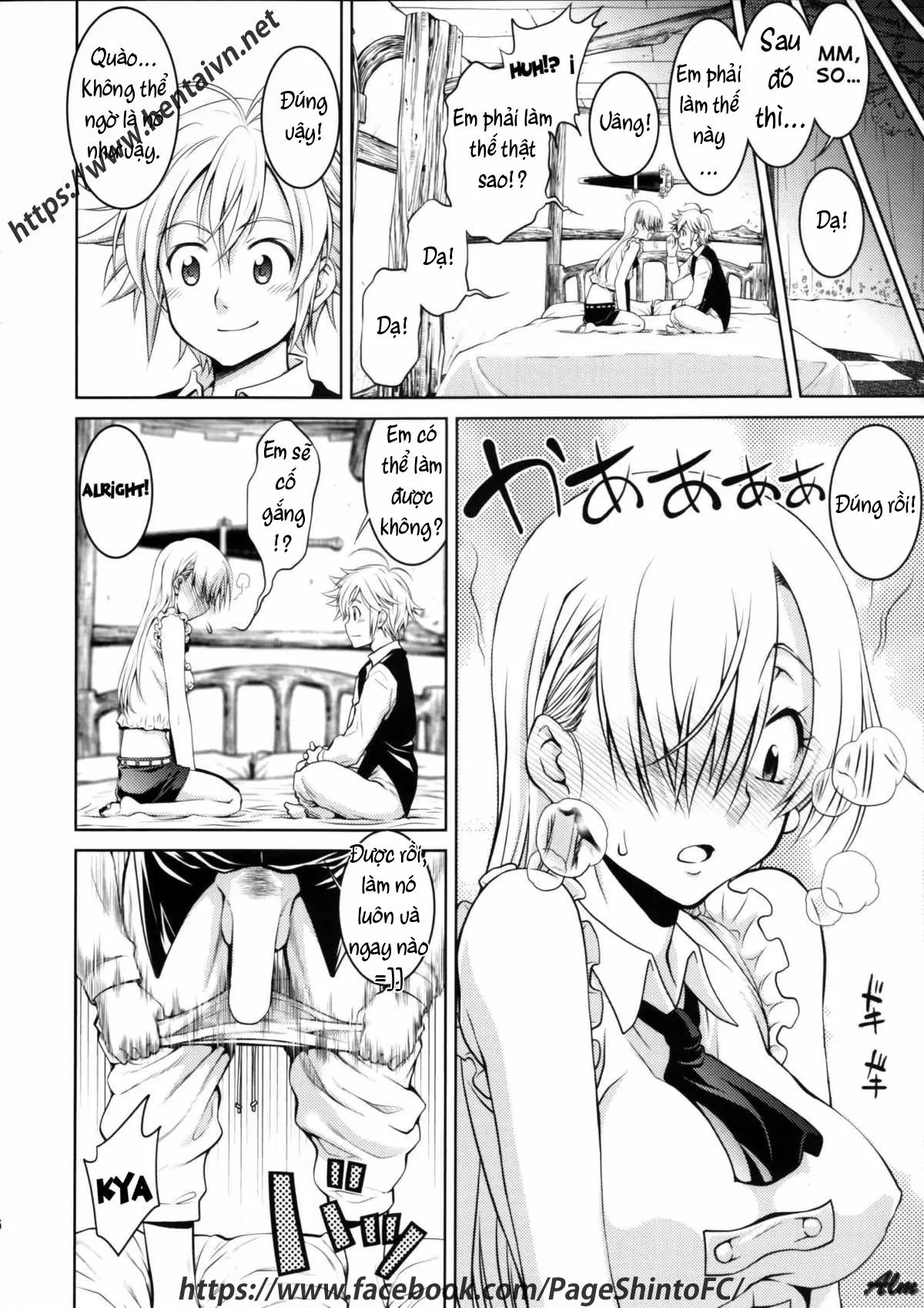 HentaiVN.net - Ảnh 5 - Re... Really? (Nanatsu no Taizai) [Remake] [Ho... Hontou Desu Ka?] - Chap 1
