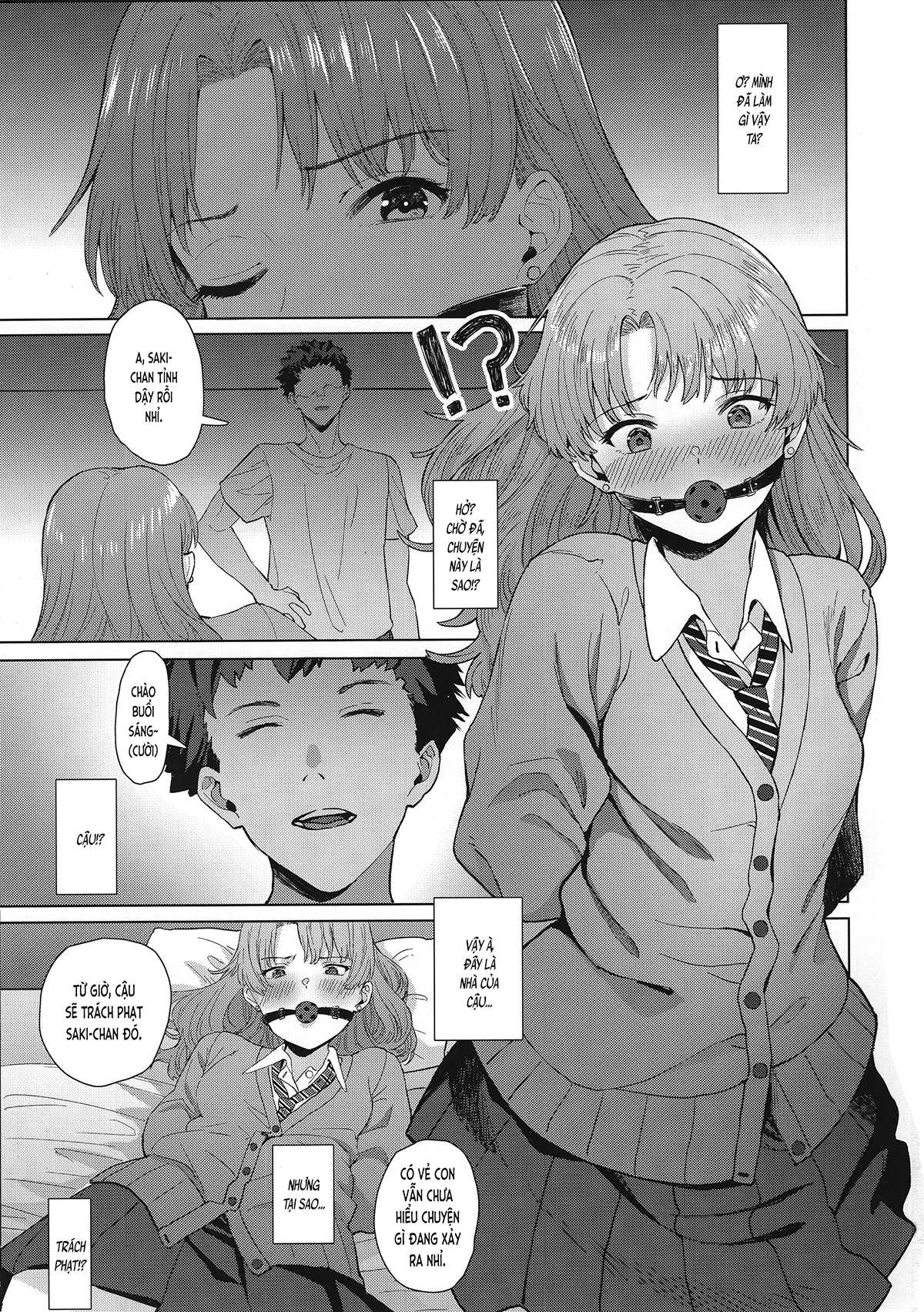 HentaiVN.net - Ảnh 3 - LÀM TÌNH Cháu nữ sinh x Nhầm lẫn x Trách phạt ... ??? (nguyên tác) [Meikko JK x Kanchigai x Oshioki SEX ... ???; 姪っ子JK×勘違い×お仕置きSEX...？？？] - Chap 1