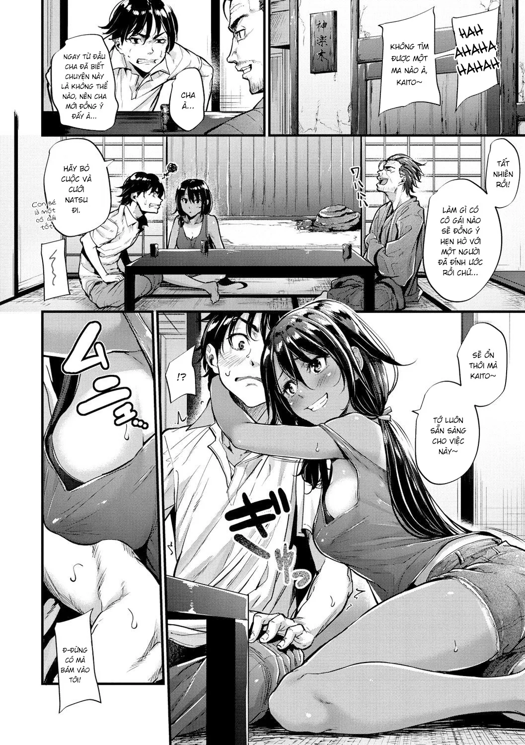 HentaiVN.net - Ảnh 4 - Cô vợ chưa Cưới [Natsu to Kaito; The Country Virgin Fiancée; ナツとカイト] - Chap 1