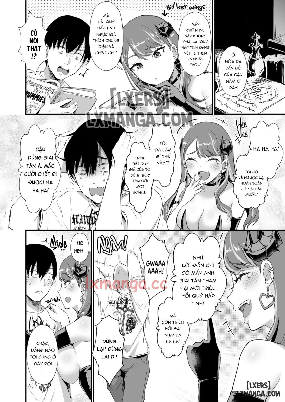 HentaiVN.net - Ảnh 10 - Gal Succubus Nanka ni Seijunha no Ore ga Makeru Wake Nai! - Chap 1