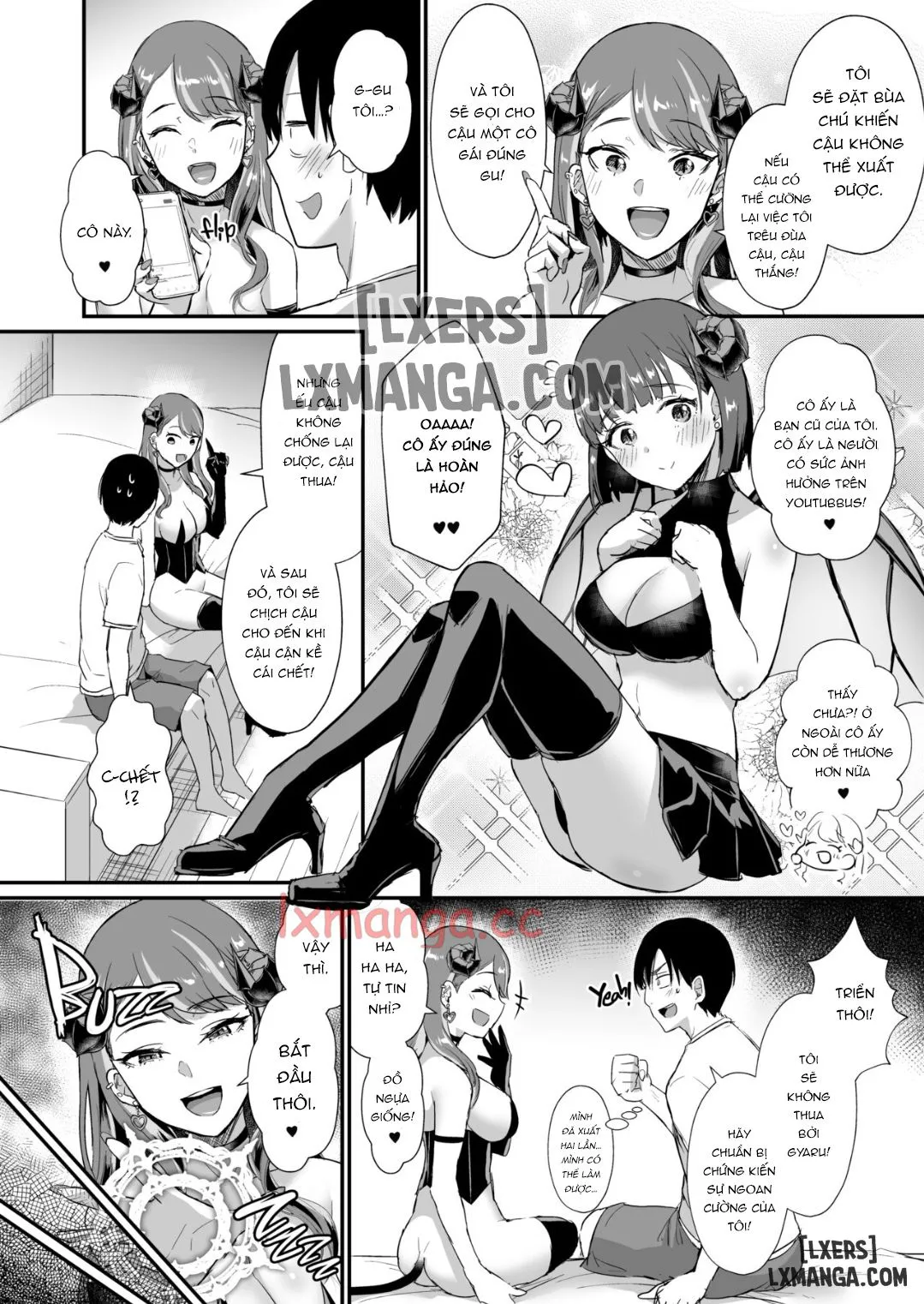 HentaiVN.net - Ảnh 20 - Gal Succubus Nanka ni Seijunha no Ore ga Makeru Wake Nai! - Chap 1