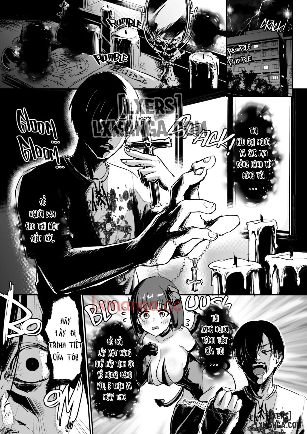 HentaiVN.net - Ảnh 7 - Gal Succubus Nanka ni Seijunha no Ore ga Makeru Wake Nai! - Chap 1