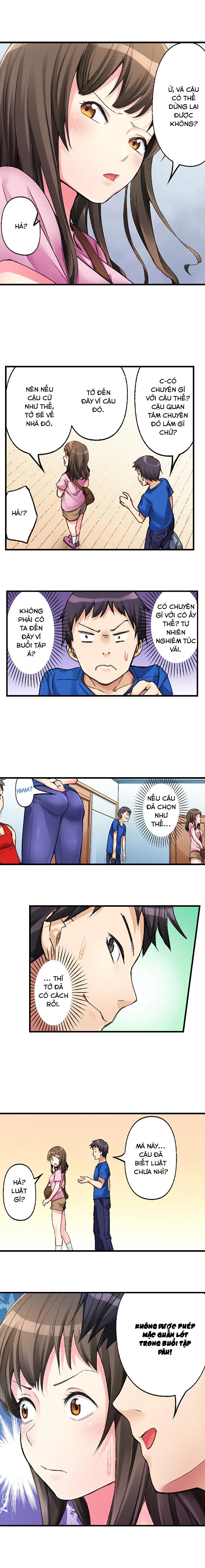 HentaiVN.net - Ảnh 8 - No Panty Booty Workout! - Chap 1