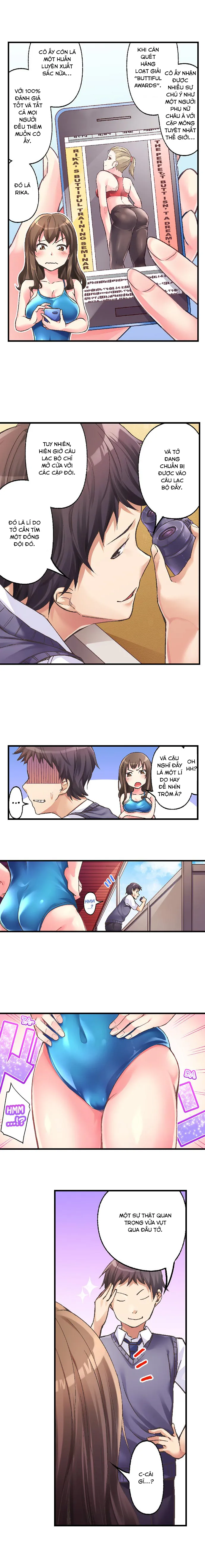 HentaiVN.net - Ảnh 4 - No Panty Booty Workout! - Chap 1