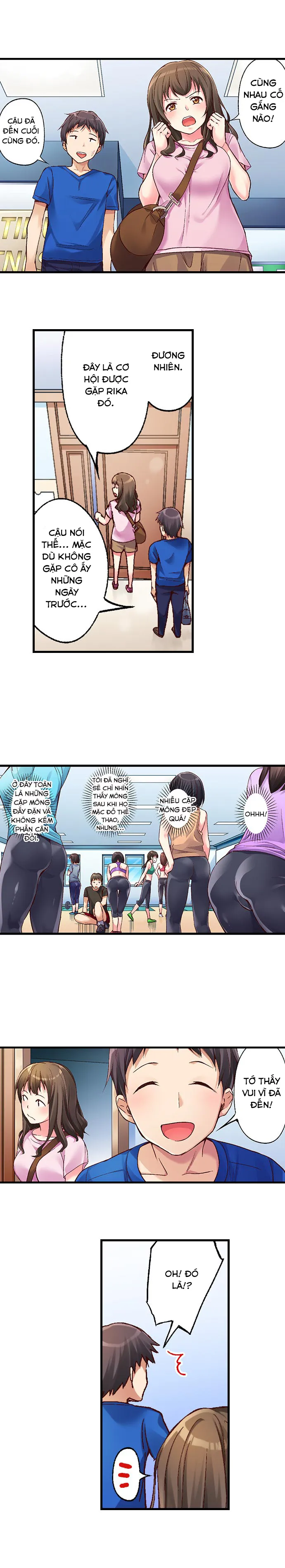 HentaiVN.net - Ảnh 6 - No Panty Booty Workout! - Chap 1