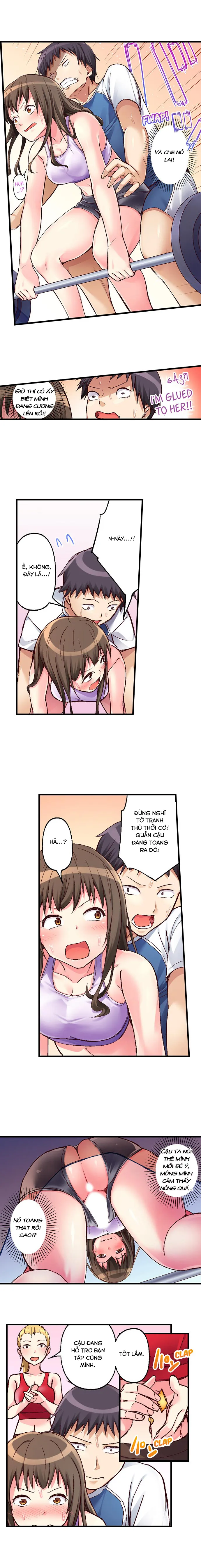 HentaiVN.net - Ảnh 9 - No Panty Booty Workout! - Chap 2