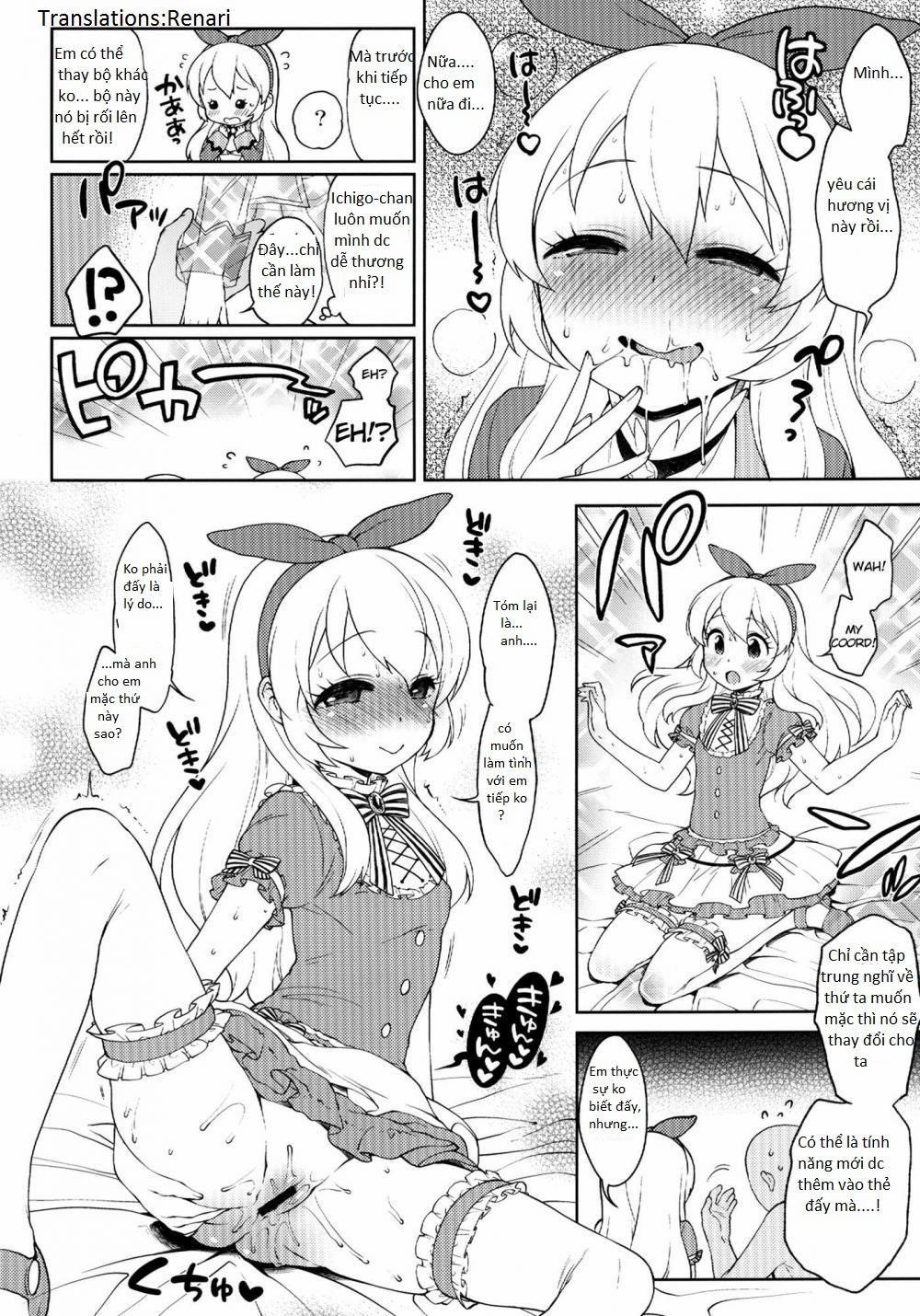 HentaiVN.net - Ảnh 16 - Card ni Narimasenka? (Aikatsu) [Won't You Become A Card ?] - Chap 1