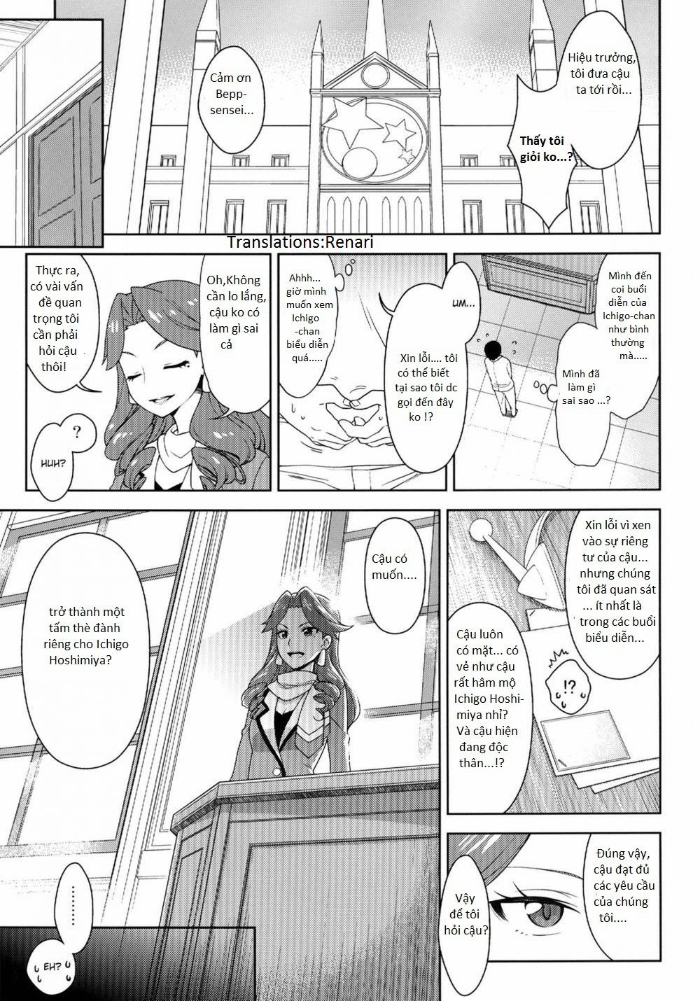 HentaiVN.net - Ảnh 3 - Card ni Narimasenka? (Aikatsu) [Won't You Become A Card ?] - Chap 1