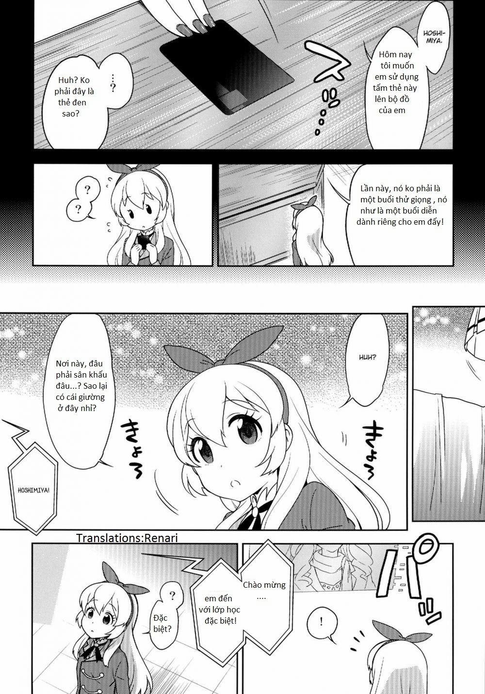 HentaiVN.net - Ảnh 5 - Card ni Narimasenka? (Aikatsu) [Won't You Become A Card ?] - Chap 1