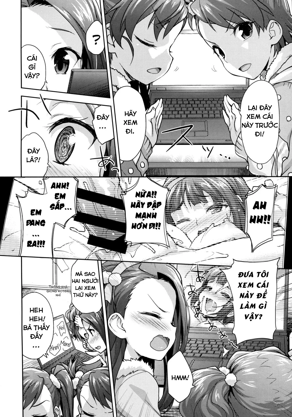 HentaiVN.net - Ảnh 4 - LOLI QUARTETT! (THE IDOLM@STER) - Chap 1