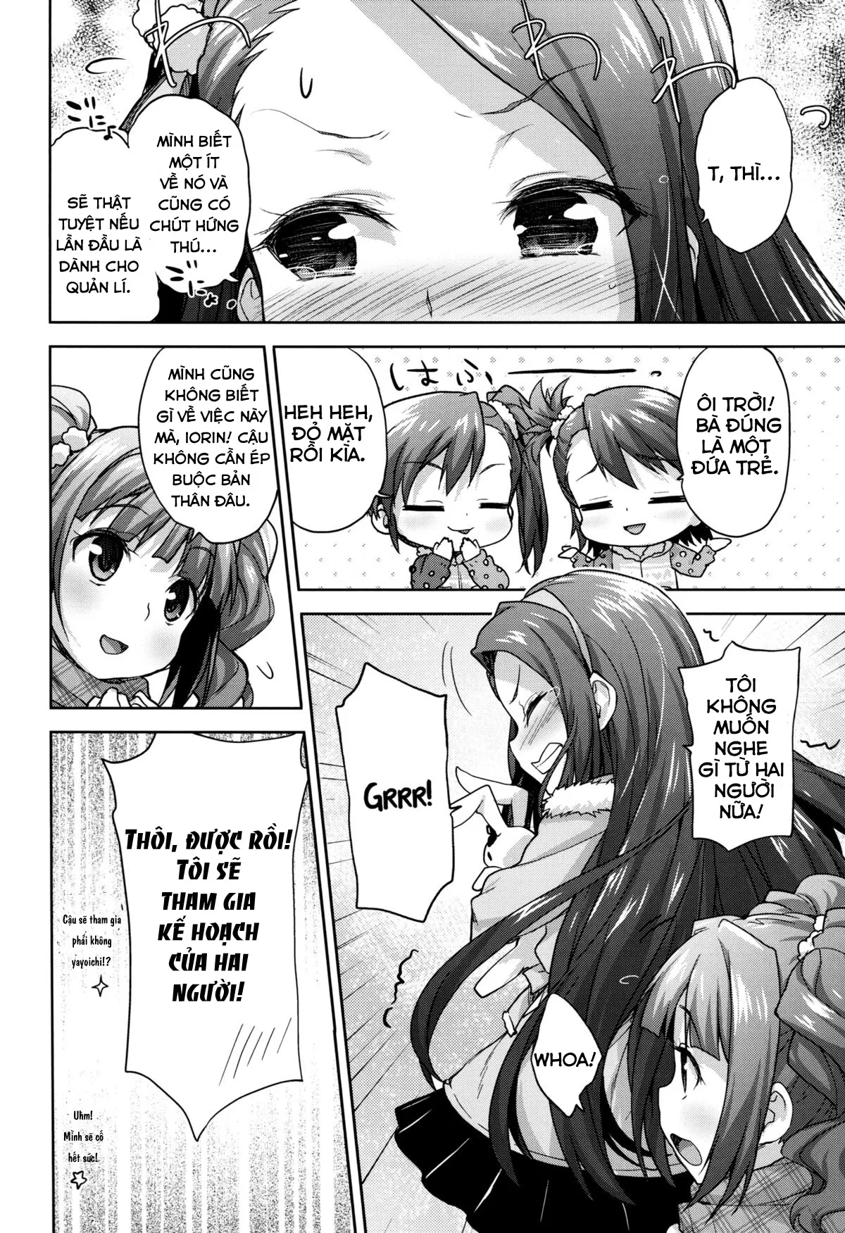 HentaiVN.net - Ảnh 6 - LOLI QUARTETT! (THE IDOLM@STER) - Chap 1