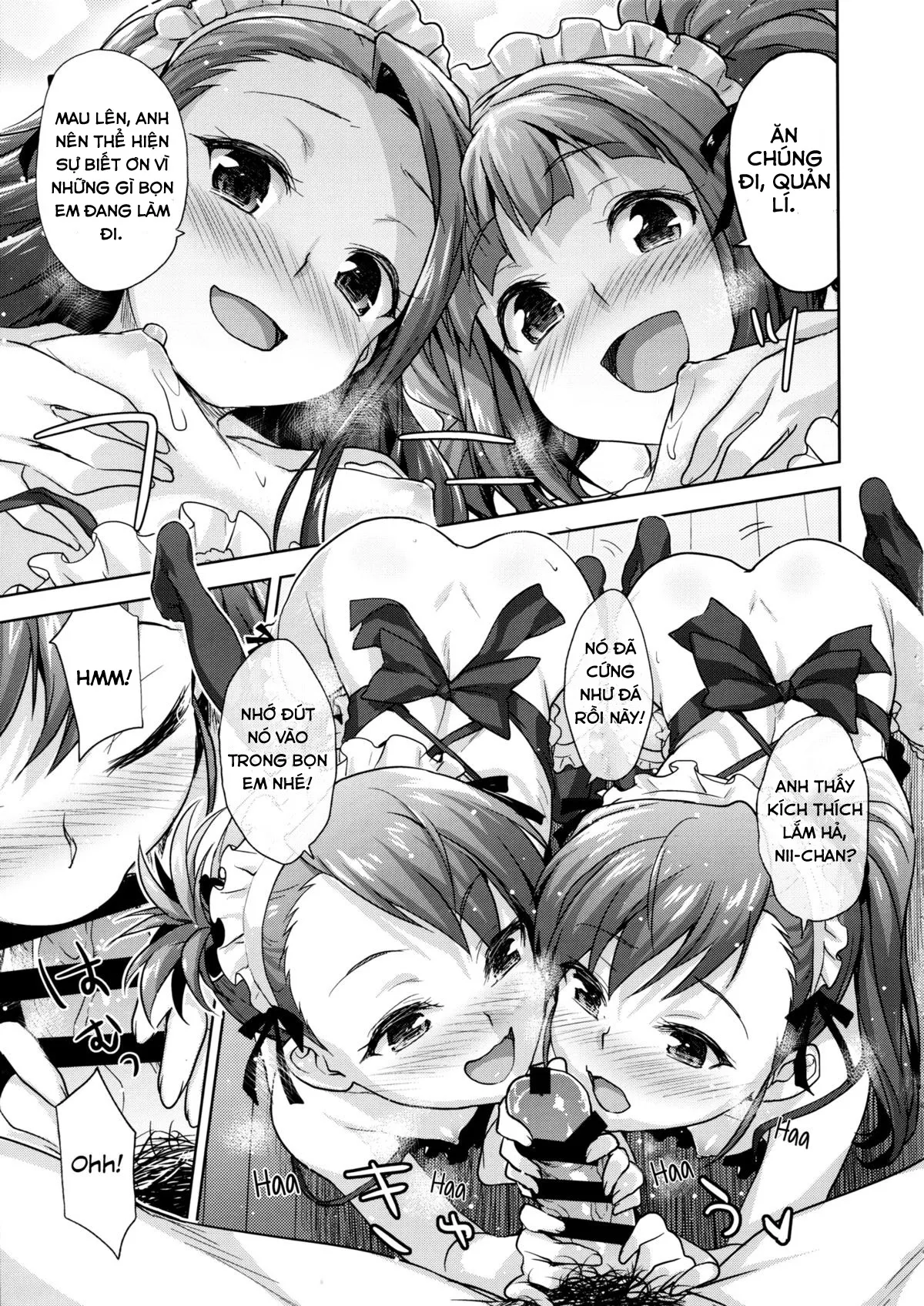 HentaiVN.net - Ảnh 9 - LOLI QUARTETT! (THE IDOLM@STER) - Chap 1