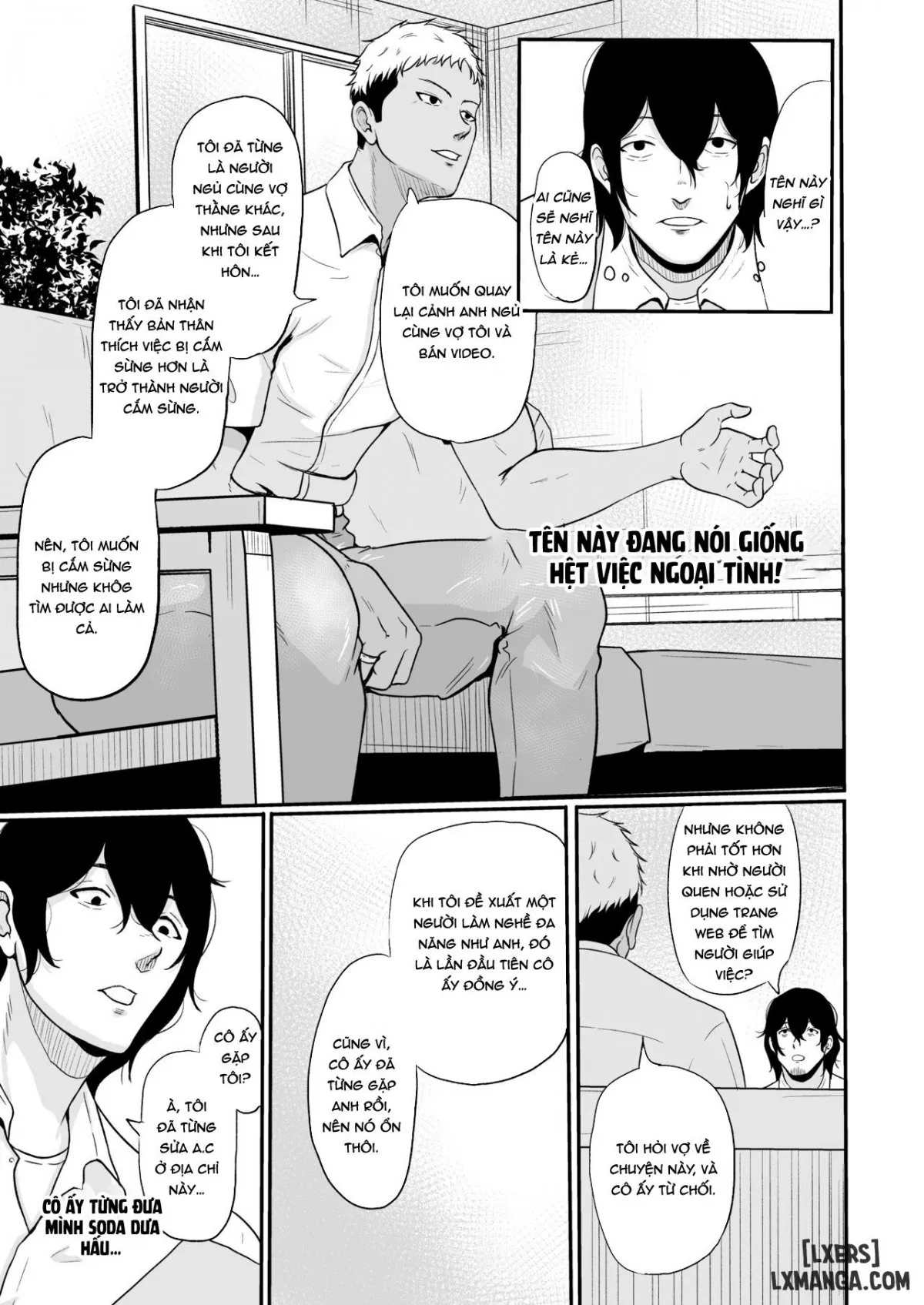 HentaiVN.net - Ảnh 7 - The Homewrecking Handyman - Chap 1