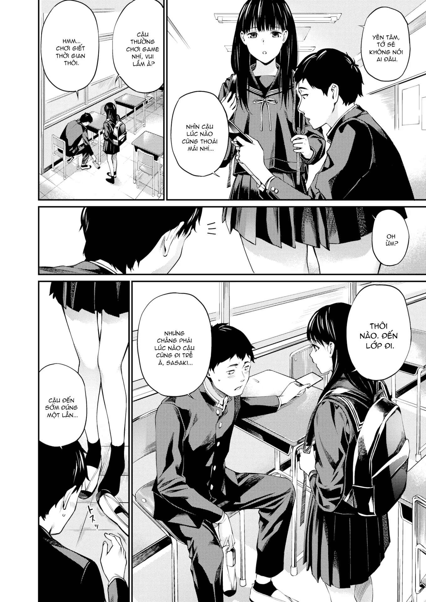 HentaiVN.net - Ảnh 3 - Trốn Học [Skipping Class] - Chap 1