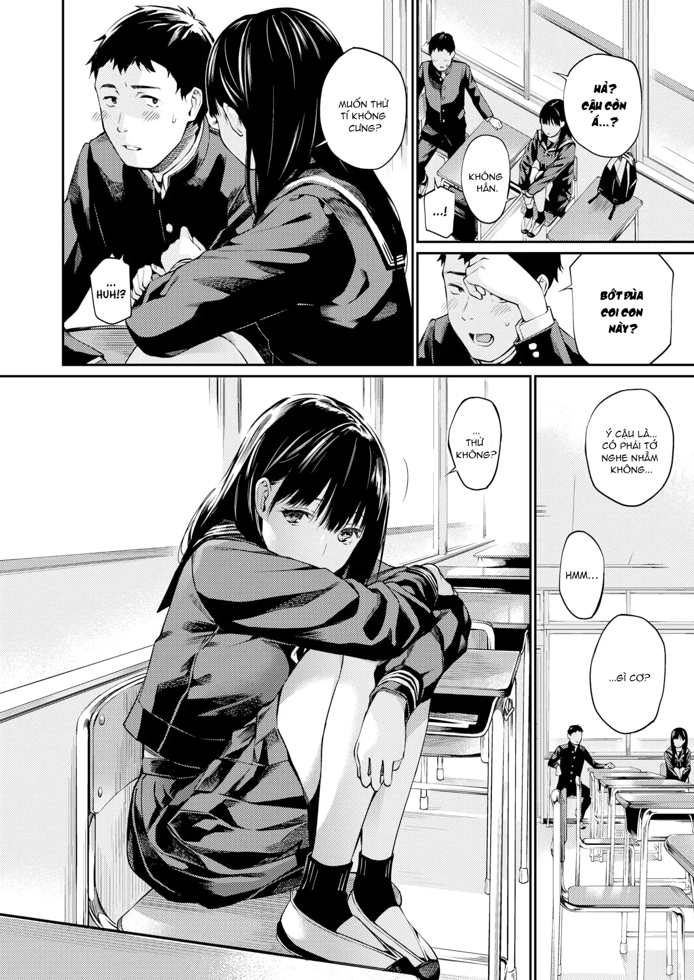 HentaiVN.net - Ảnh 5 - Trốn Học [Skipping Class] - Chap 1