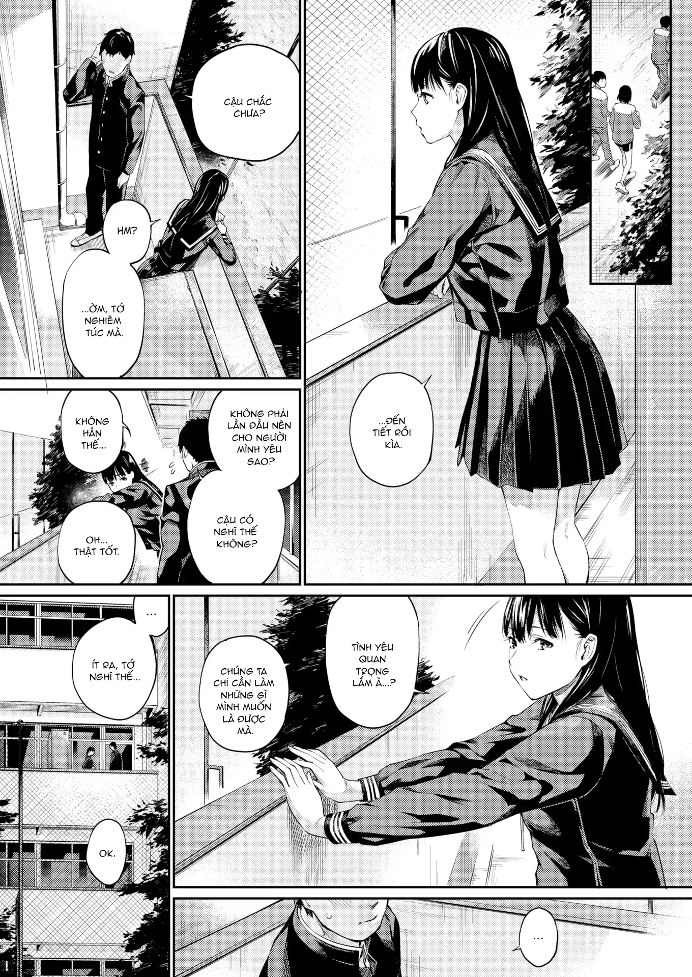 HentaiVN.net - Ảnh 7 - Trốn Học [Skipping Class] - Chap 1
