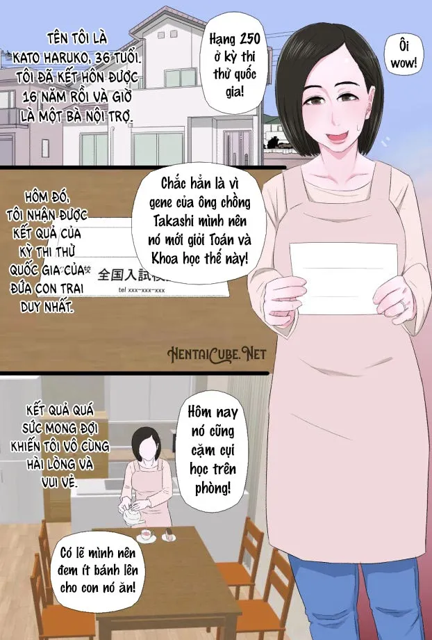 HentaiVN.net - Ảnh 3 - Do You Love Your Pure And Gentle Mother? [Seijun De Yasashii Okaa-San Wa Suki Desu Ka?] - Chap 1
