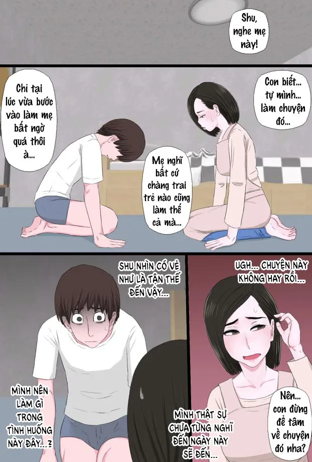 HentaiVN.net - Ảnh 6 - Do You Love Your Pure And Gentle Mother? [Seijun De Yasashii Okaa-San Wa Suki Desu Ka?] - Chap 1