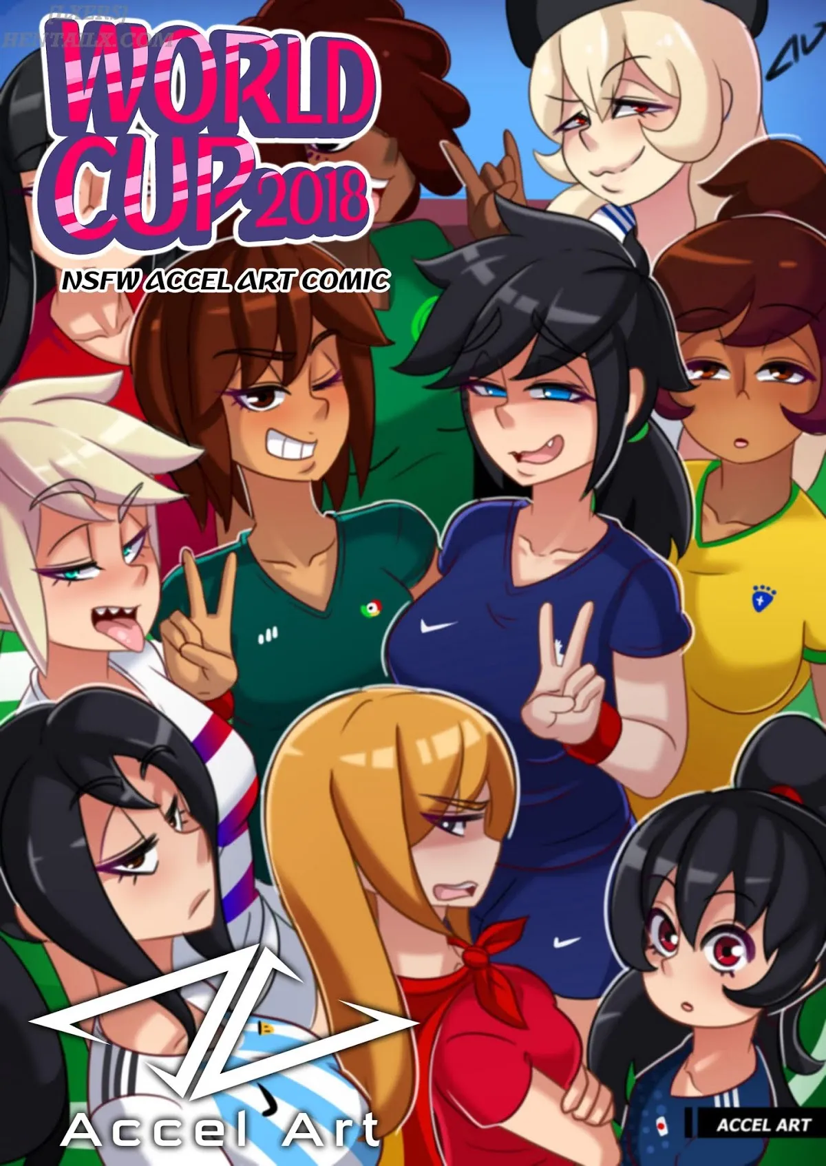 HentaiVN.net - Ảnh 2 - World Cup Girls - Chap 1