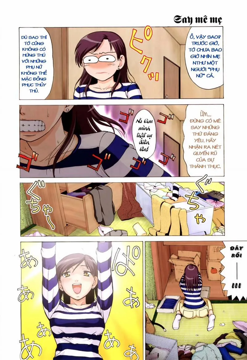 HentaiVN.net - Ảnh 4 - Even Mama Can Wear Sailor Suits - Chap 1