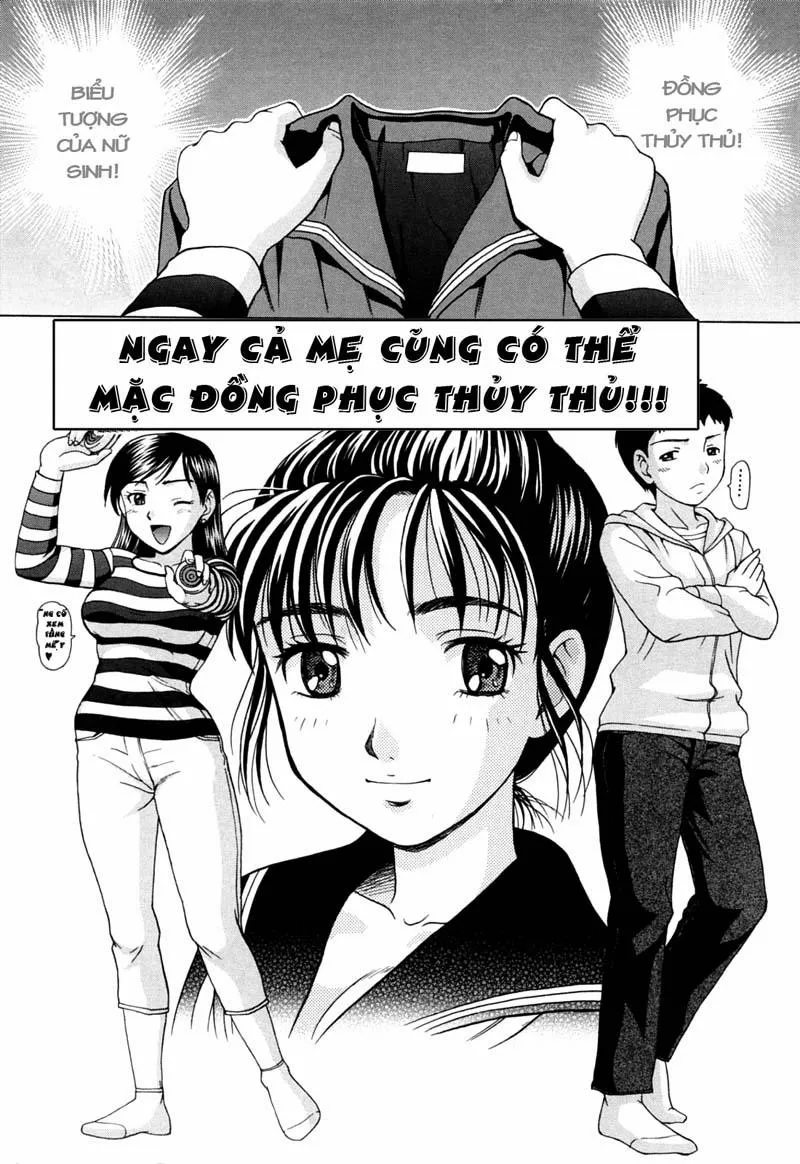 HentaiVN.net - Ảnh 5 - Even Mama Can Wear Sailor Suits - Chap 1