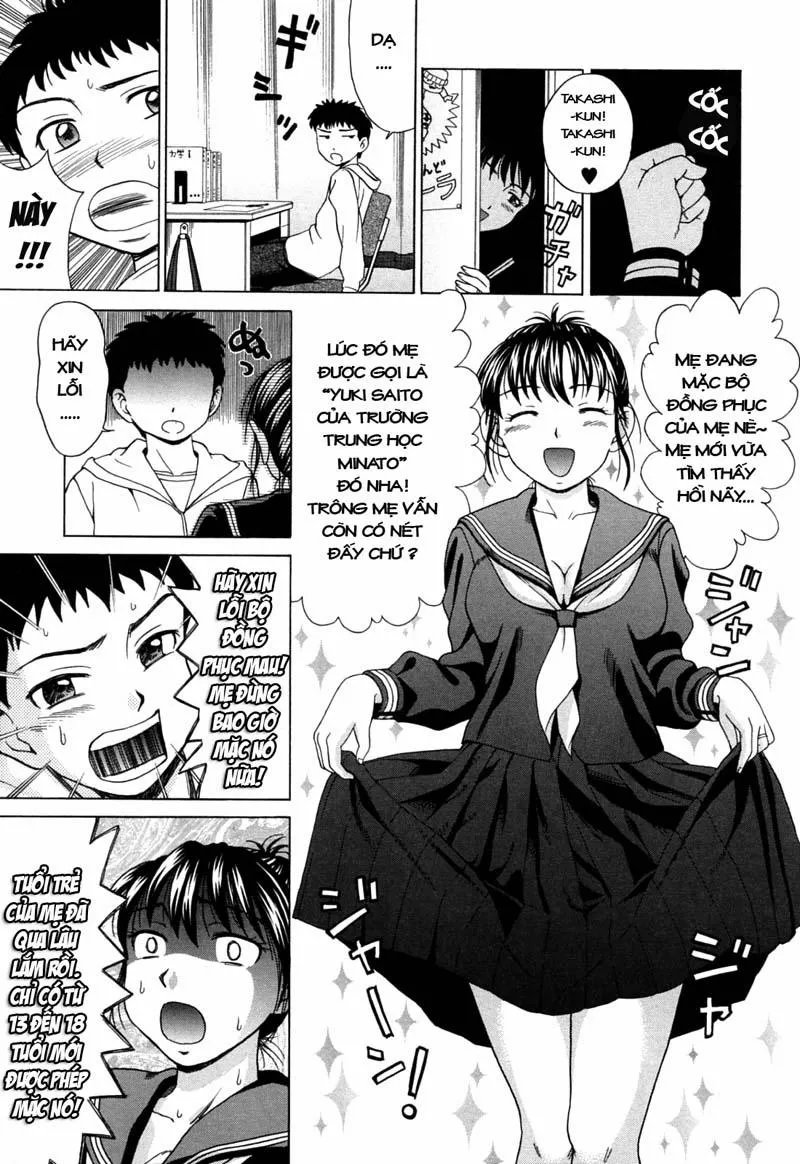 HentaiVN.net - Ảnh 7 - Even Mama Can Wear Sailor Suits - Chap 1