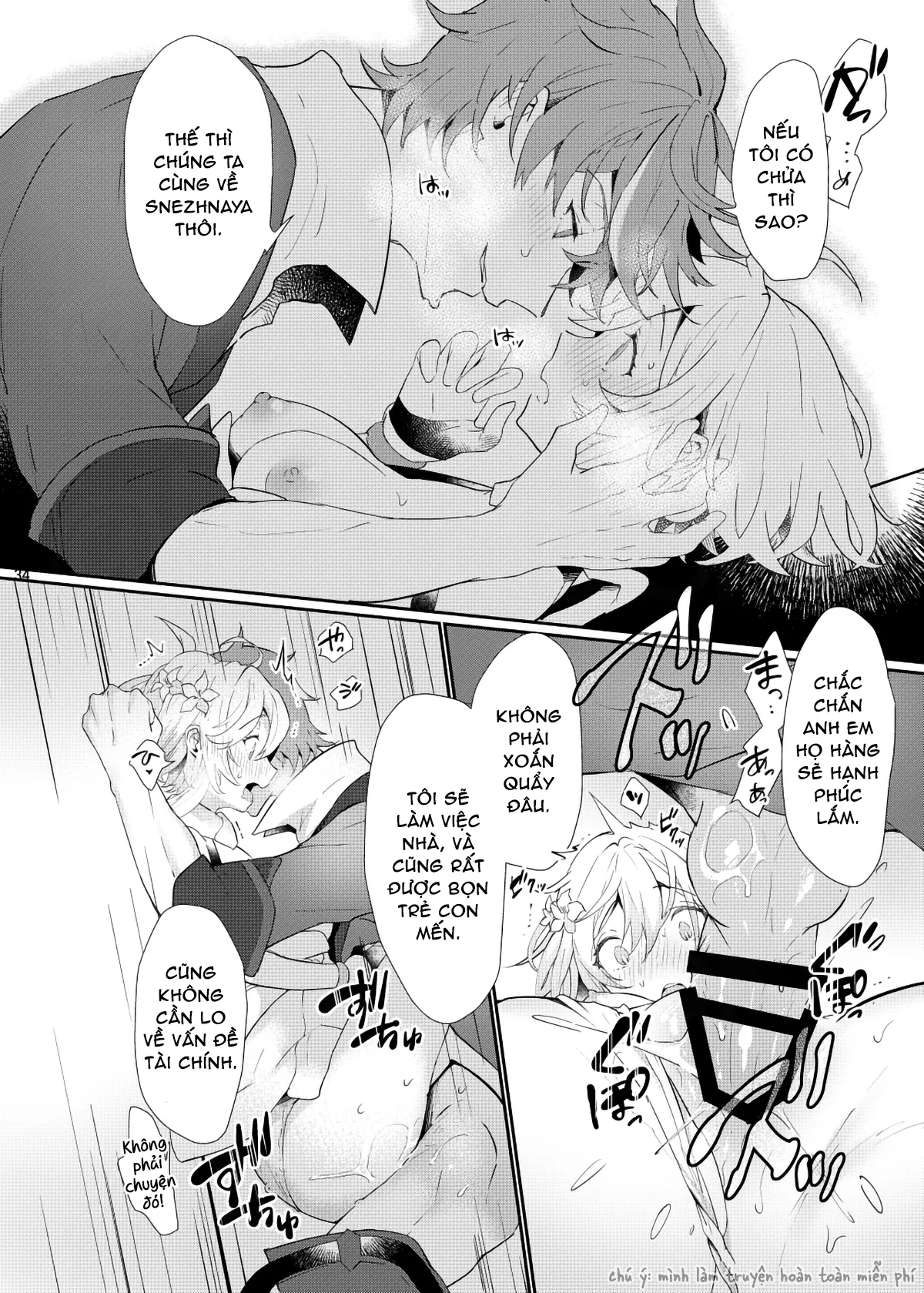 HentaiVN.net - Ảnh 9 - Ngày đầu tuần của ChiLumi tại Hoàng Kim Ốc [Toaru Getsuyoubi no TaruHotaru ~in Ougonya~] - Chap 1