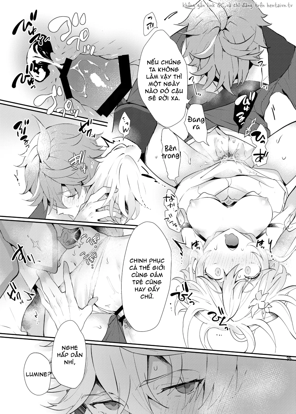 HentaiVN.net - Ảnh 10 - Ngày đầu tuần của ChiLumi tại Hoàng Kim Ốc [Toaru Getsuyoubi no TaruHotaru ~in Ougonya~] - Chap 2