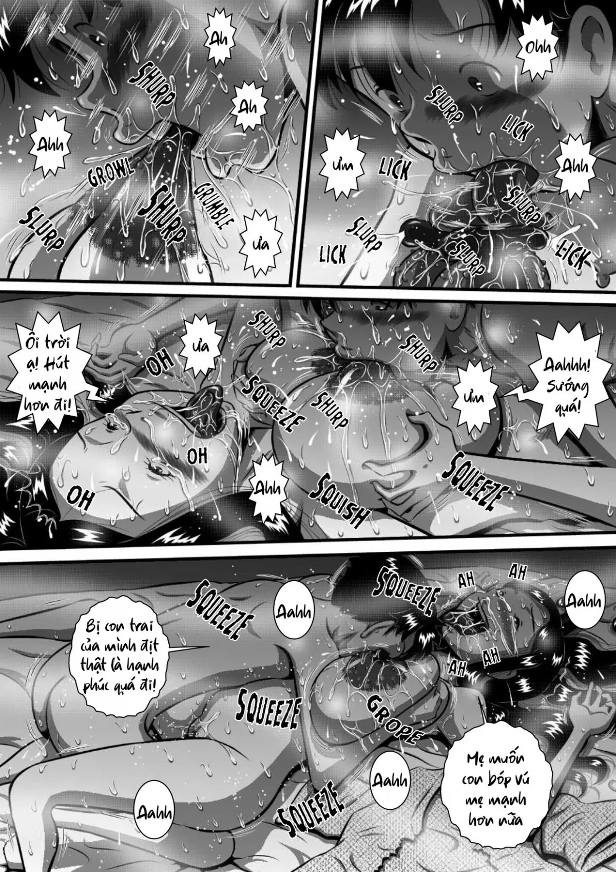 HentaiVN.net - Ảnh 18 - Chấn động! Con địt mẹ, bố địt em!! [Tonight I Will Turn My Mother Into My Wife] - Chap 1