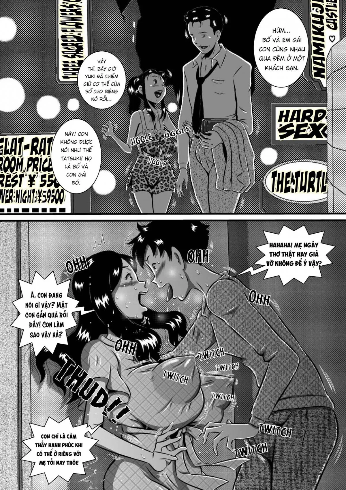 HentaiVN.net - Ảnh 4 - Chấn động! Con địt mẹ, bố địt em!! [Tonight I Will Turn My Mother Into My Wife] - Chap 1