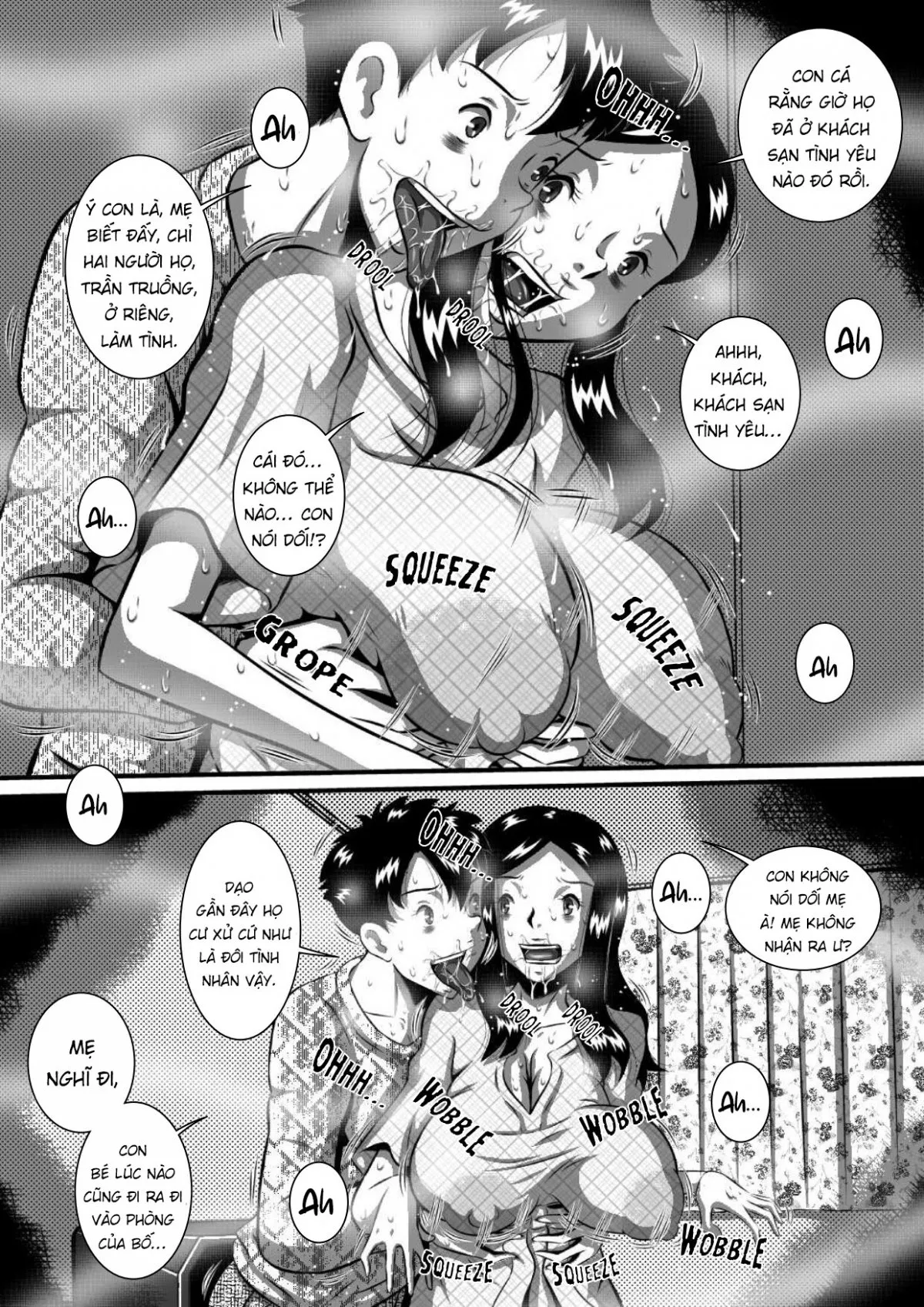 HentaiVN.net - Ảnh 7 - Chấn động! Con địt mẹ, bố địt em!! [Tonight I Will Turn My Mother Into My Wife] - Chap 1