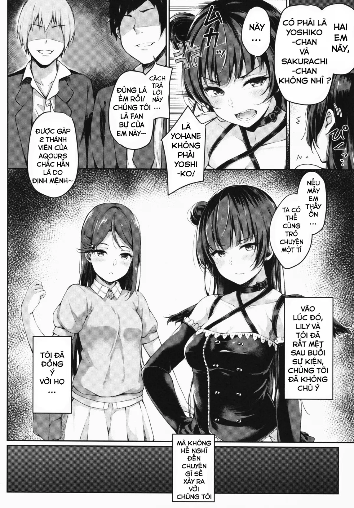 HentaiVN.net - Ảnh 4 - Datenshi Corruption (Love Live! Sunshine!!) [堕天使コラプション (ラブライブ! サンシャイン!!)] - Chap 1