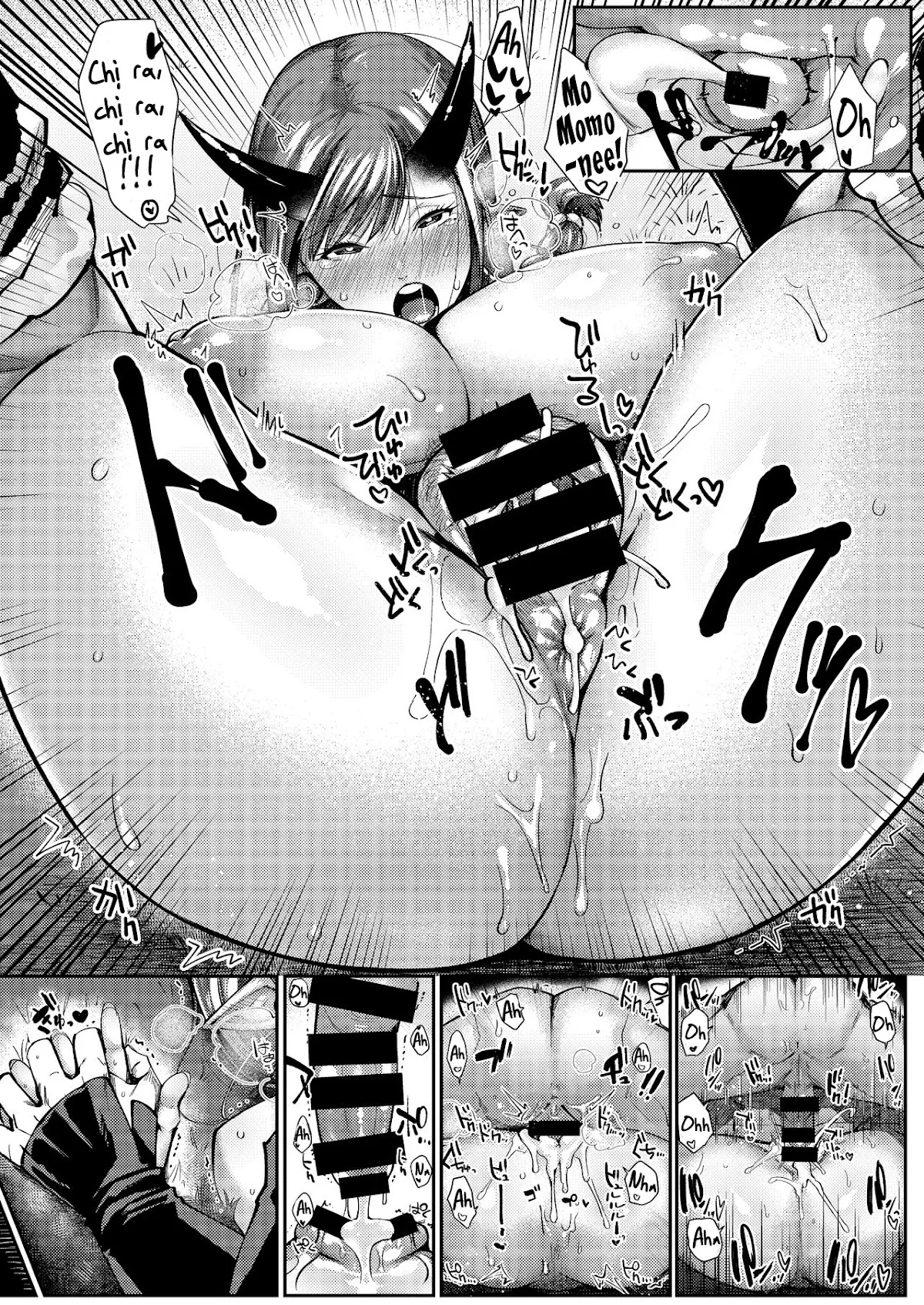 HentaiVN.net - Ảnh 23 - Oni to Wakamomo [Nữ Oni và cậu nhóc đào] - Chap 1