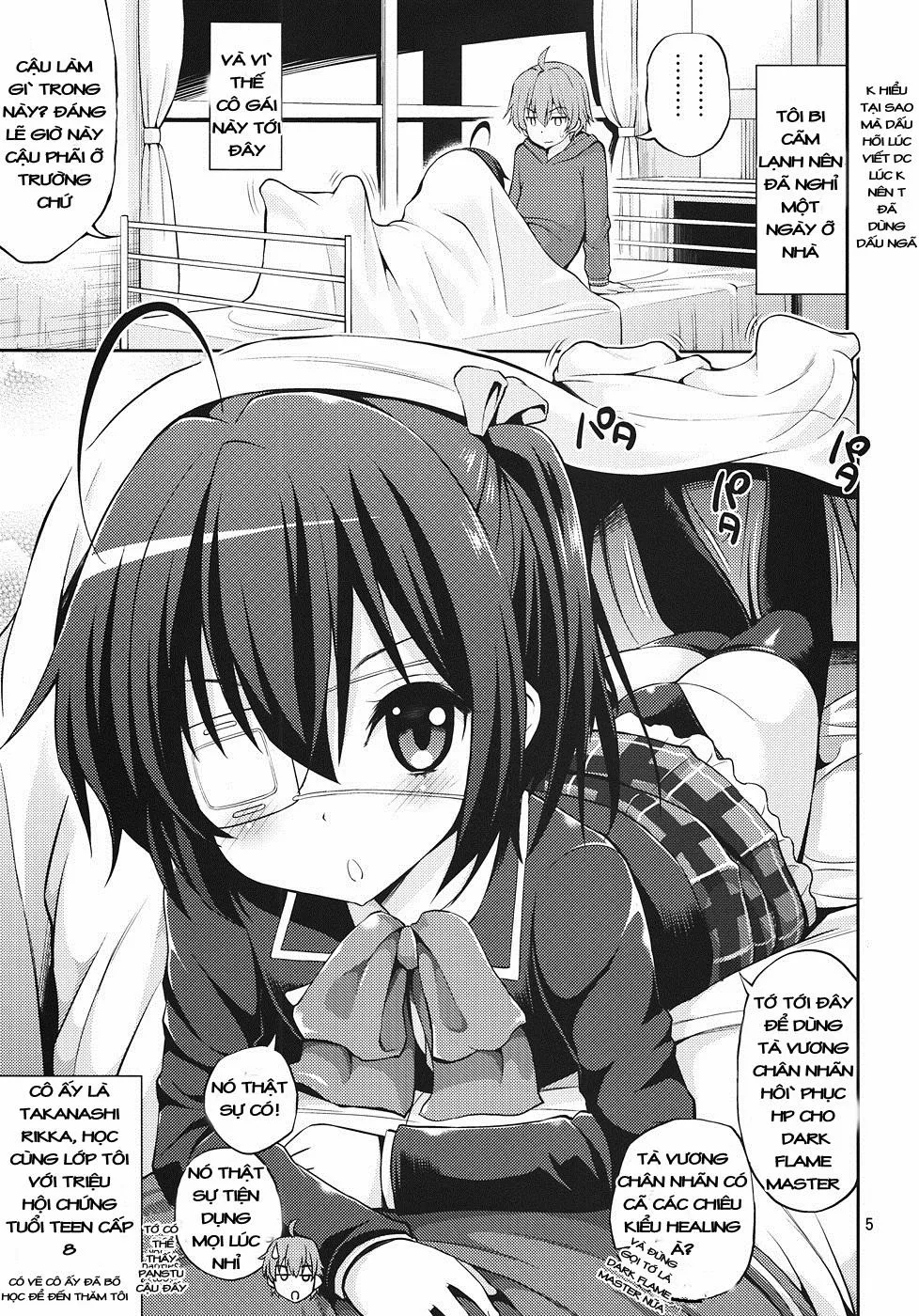 HentaiVN.net - Ảnh 6 - [Loli] Chuunibyou Demo H ga Shitai! (Chuunibyou Demo Koi ga Shitai!) - Chap 1