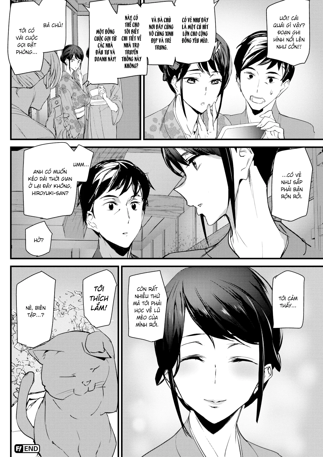HentaiVN.net - Ảnh 22 - Bà chủ suối nước nóng [The Cat Spring's Young Matron] - Chap 1